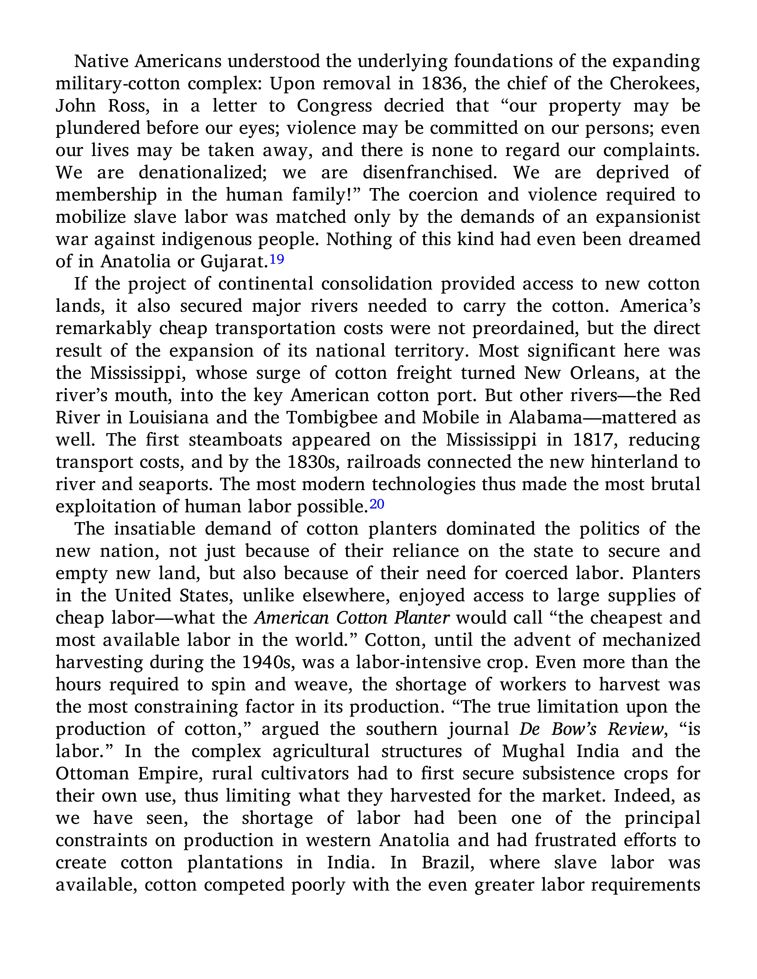 Sven Beckert Empire of Cotton A Global History Biography — page 122