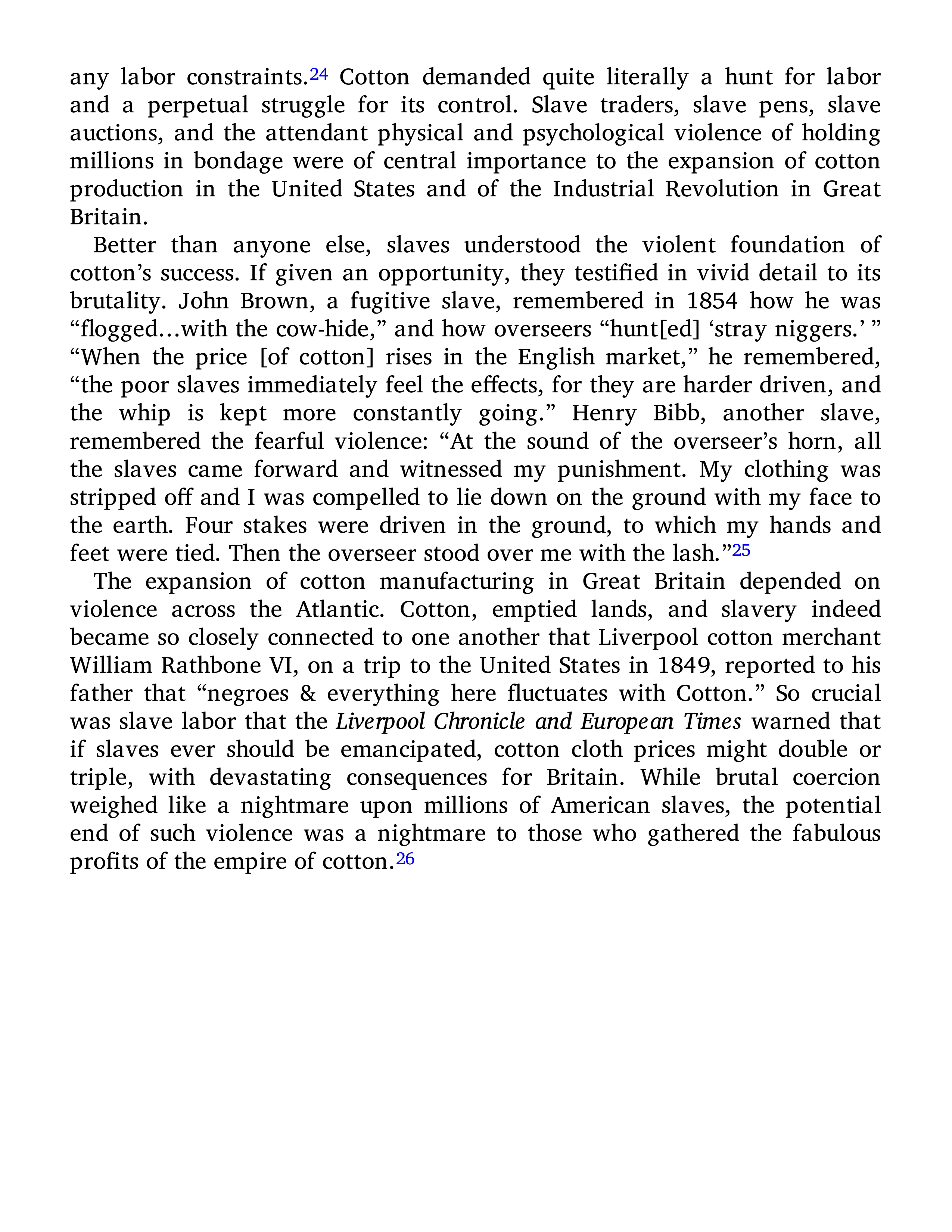 Sven Beckert Empire of Cotton A Global History Biography — page 124