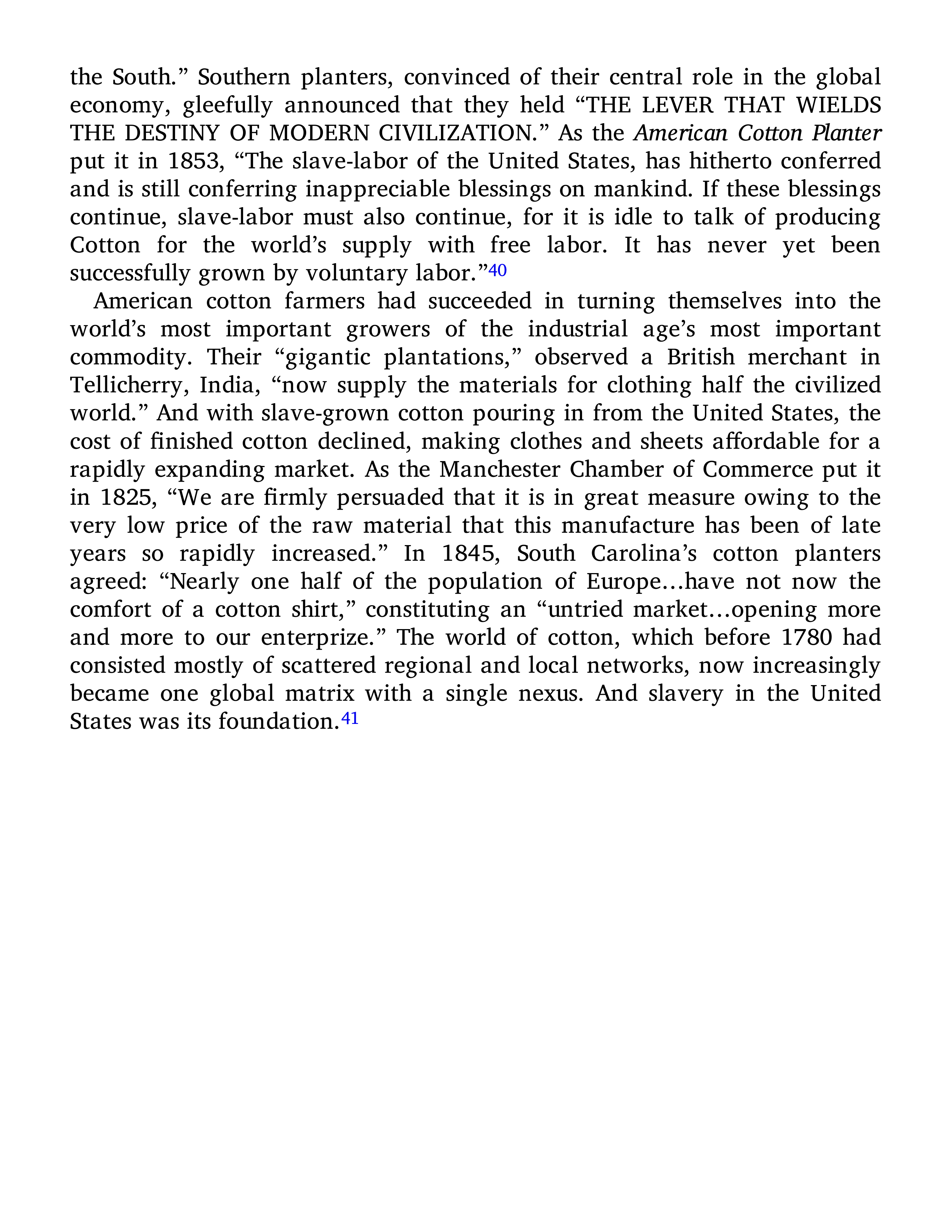 Sven Beckert Empire of Cotton A Global History Biography — page 134