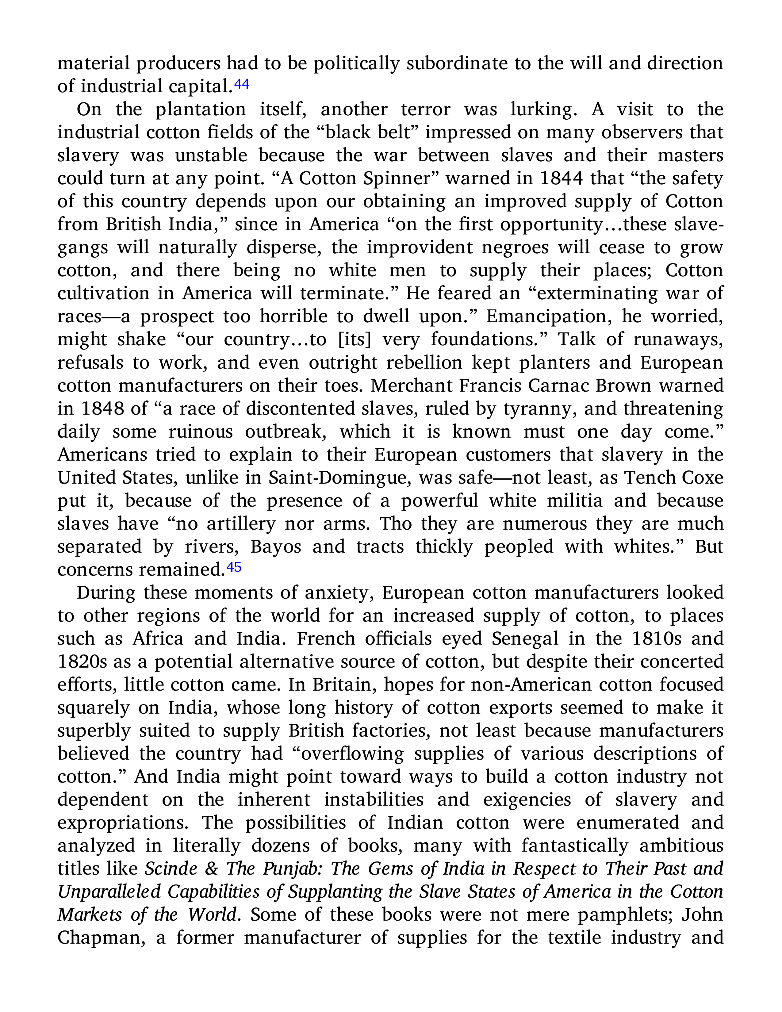 Sven Beckert Empire of Cotton A Global History Biography — page 137
