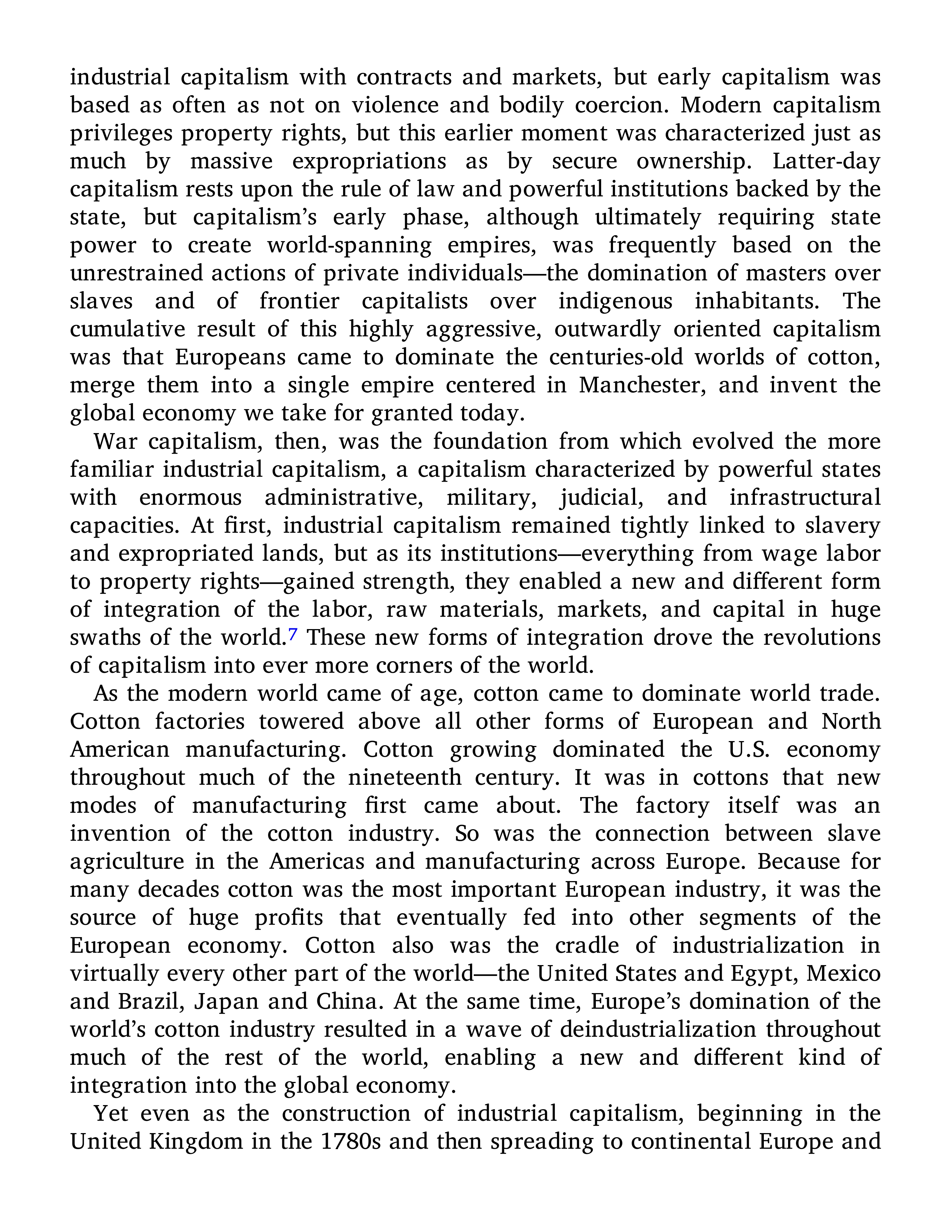 Sven Beckert Empire of Cotton A Global History Biography — page 14