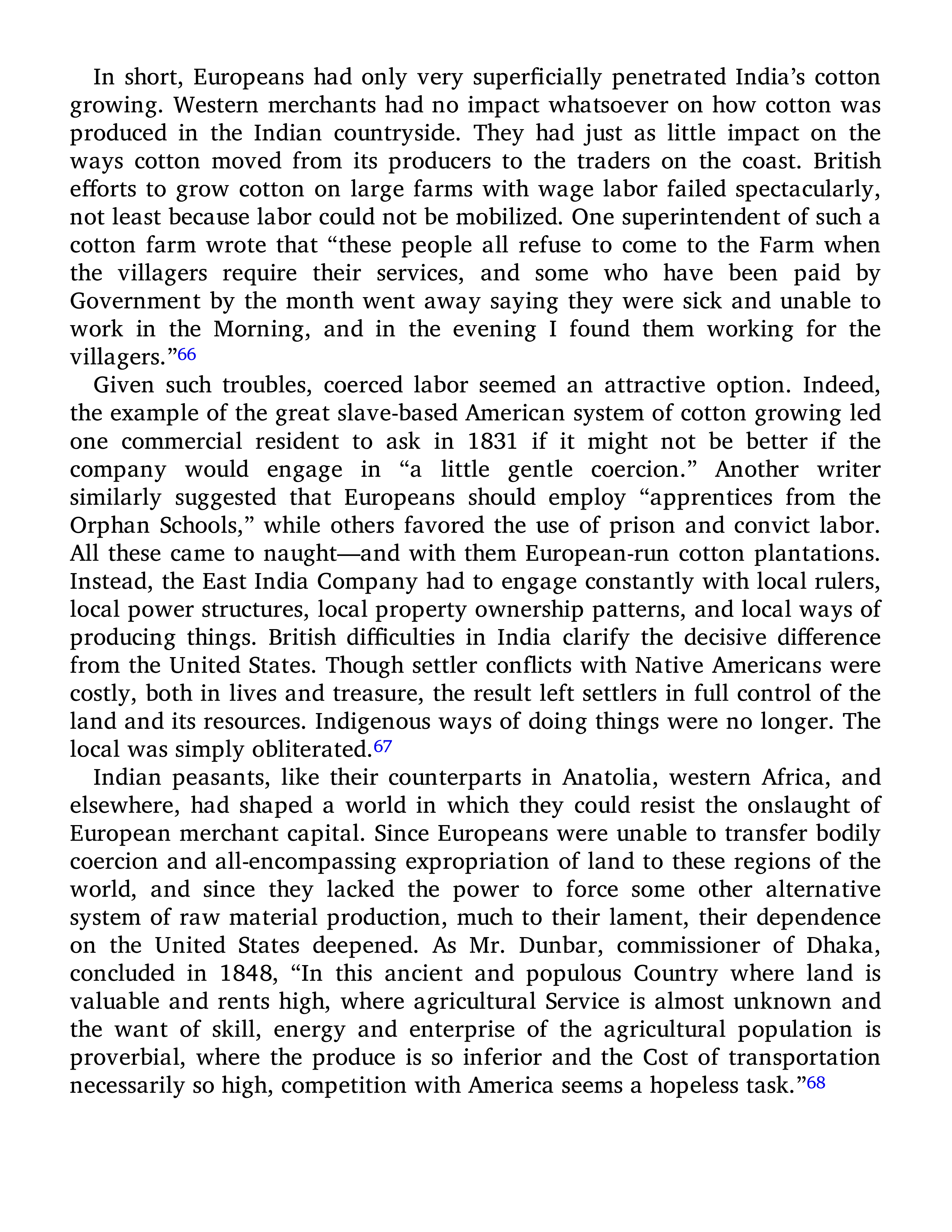 Sven Beckert Empire of Cotton A Global History Biography — page 145
