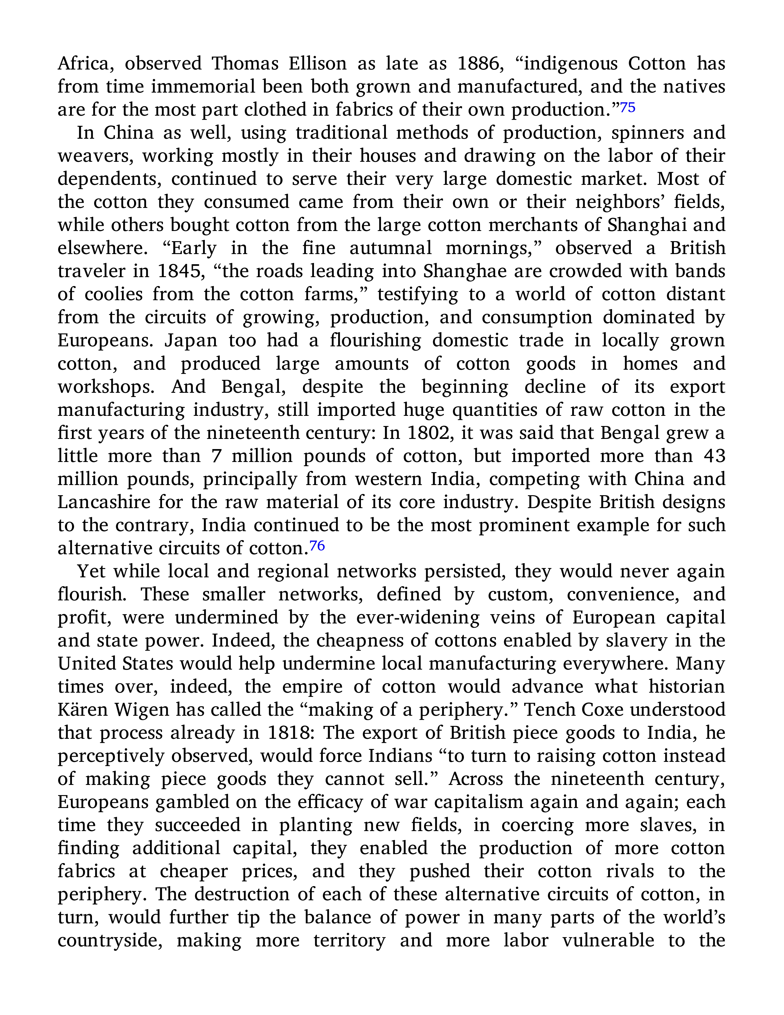 Sven Beckert Empire of Cotton A Global History Biography — page 148