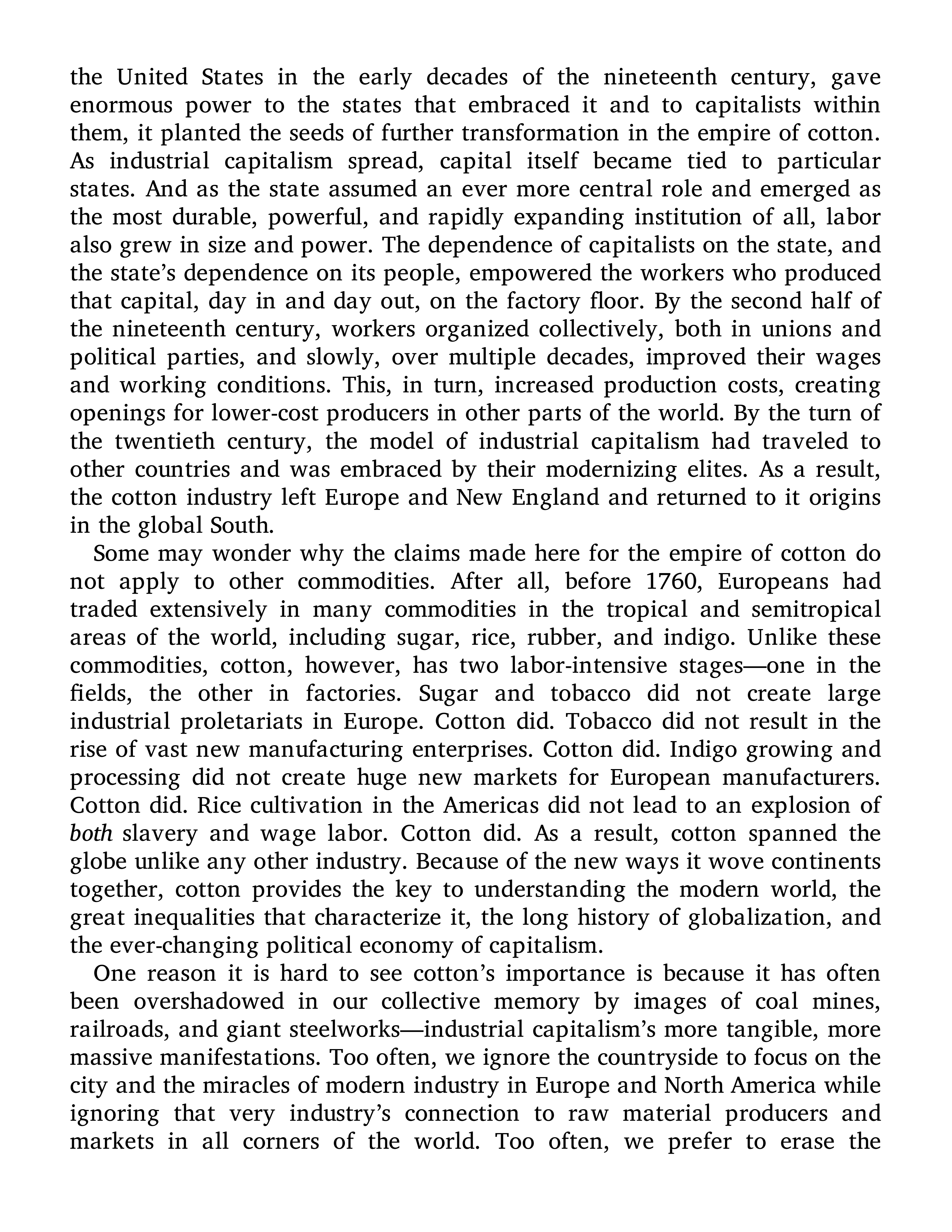 Sven Beckert Empire of Cotton A Global History Biography — page 15