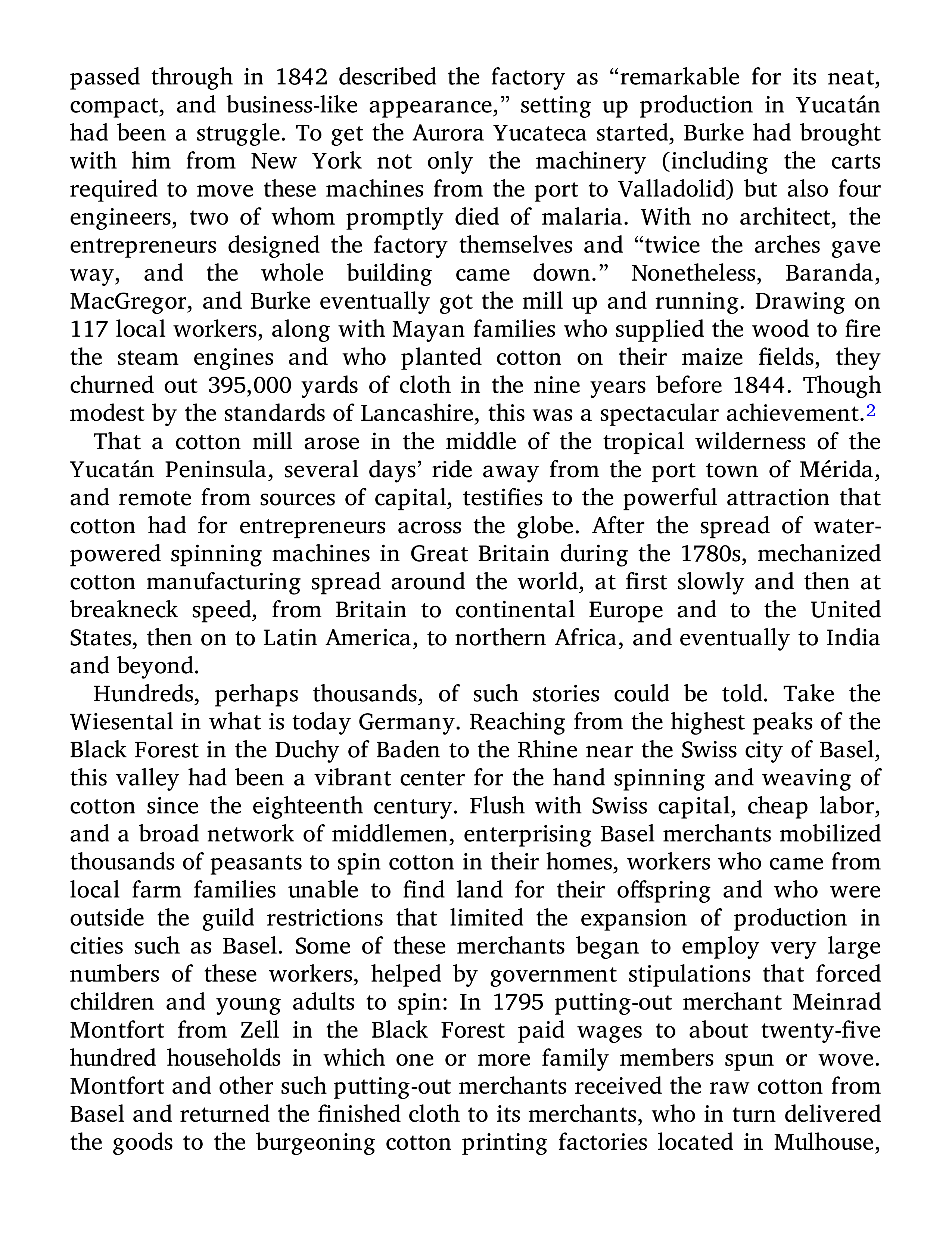 Sven Beckert Empire of Cotton A Global History Biography — page 151