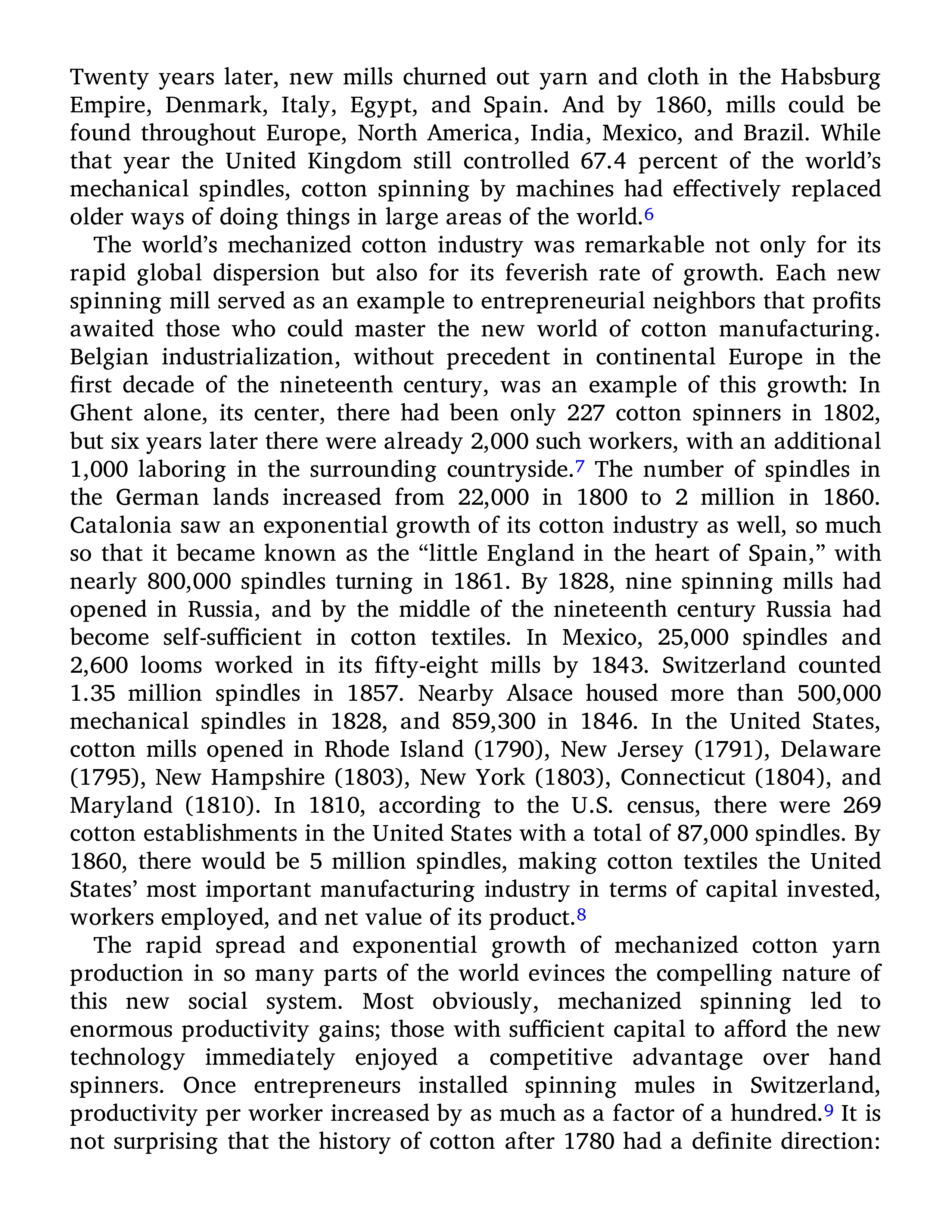 Sven Beckert Empire of Cotton A Global History Biography — page 154