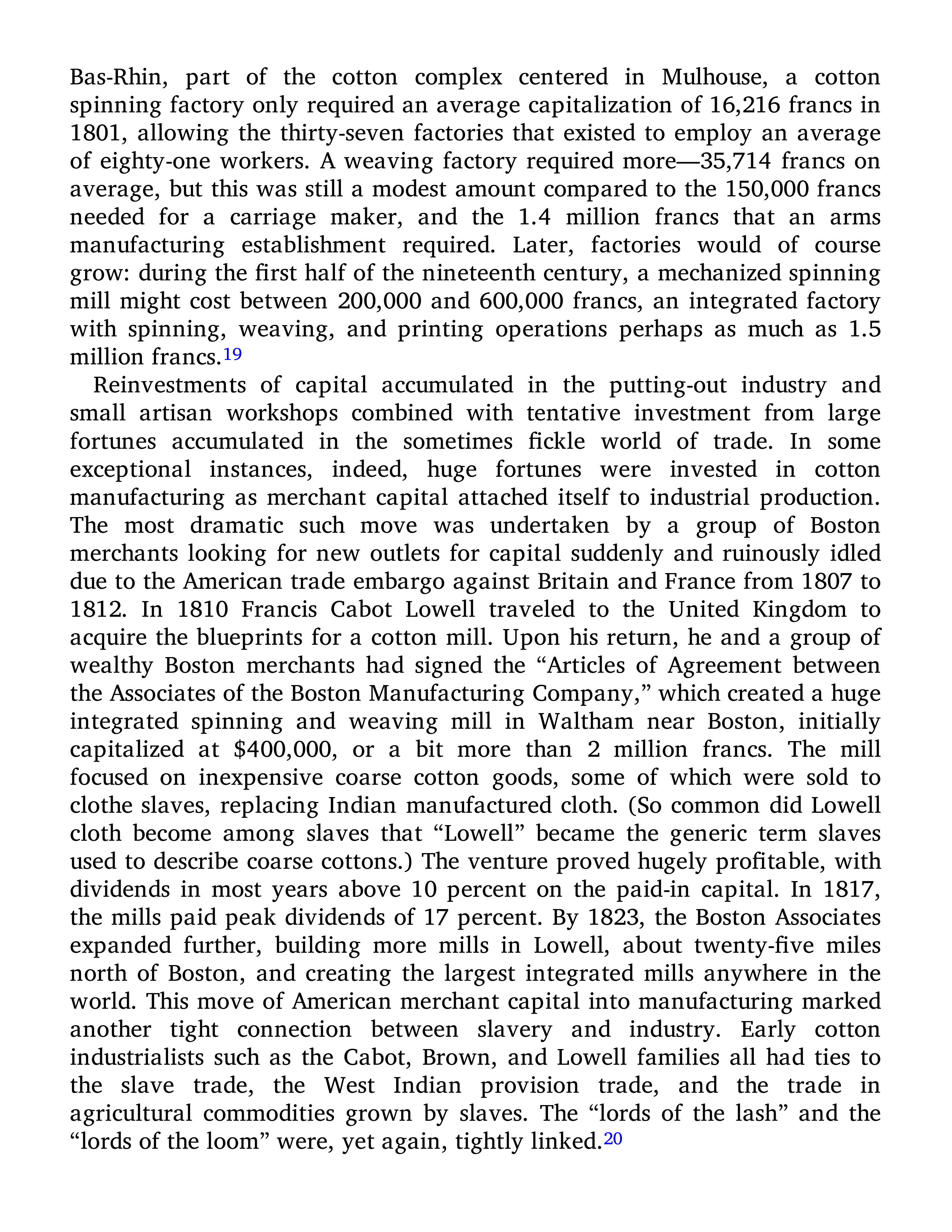 Sven Beckert Empire of Cotton A Global History Biography — page 160