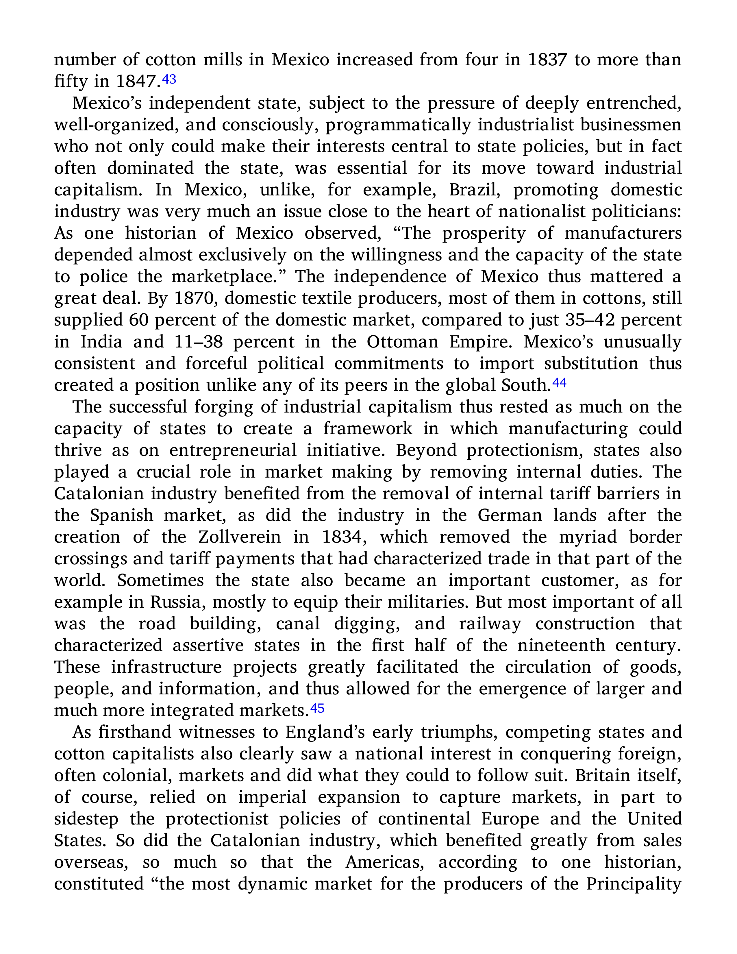 Sven Beckert Empire of Cotton A Global History Biography — page 177