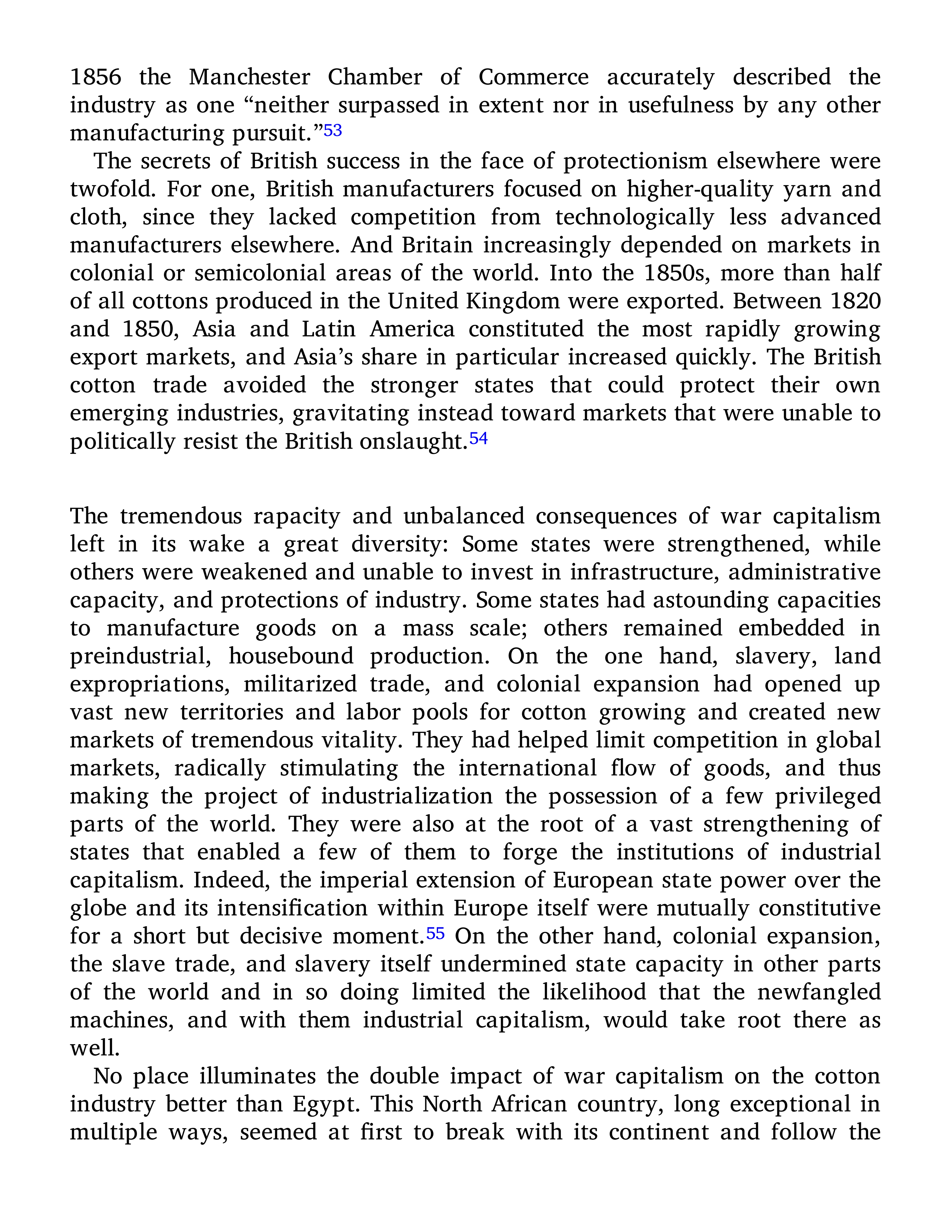 Sven Beckert Empire of Cotton A Global History Biography — page 182
