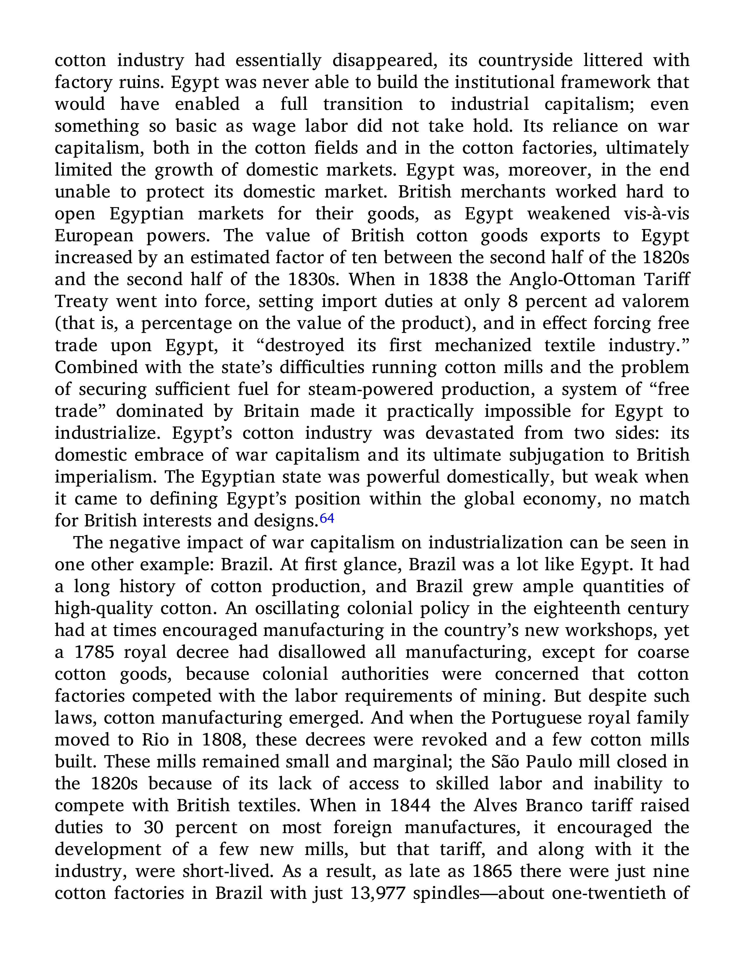 Sven Beckert Empire of Cotton A Global History Biography — page 186