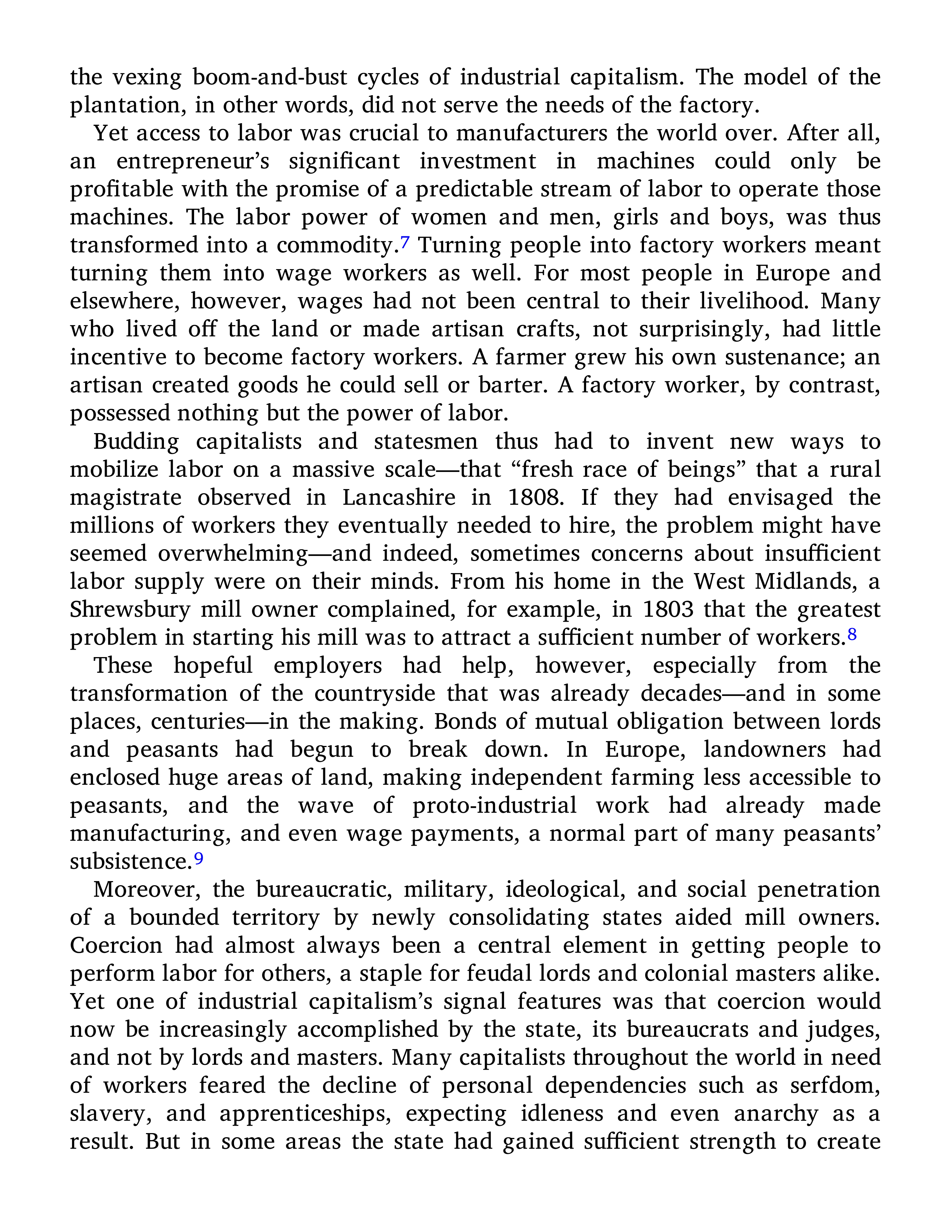 Sven Beckert Empire of Cotton A Global History Biography — page 198