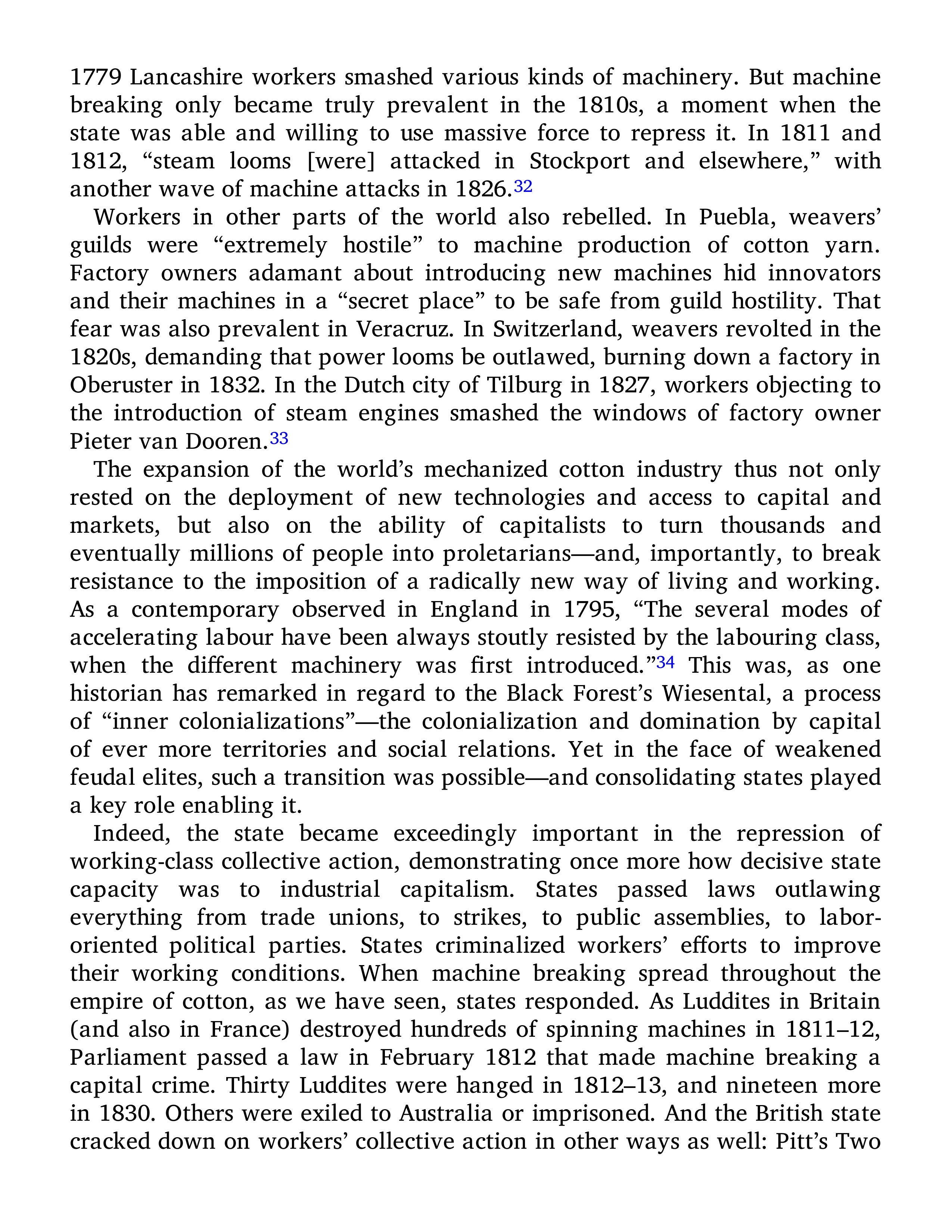 Sven Beckert Empire of Cotton A Global History Biography — page 213