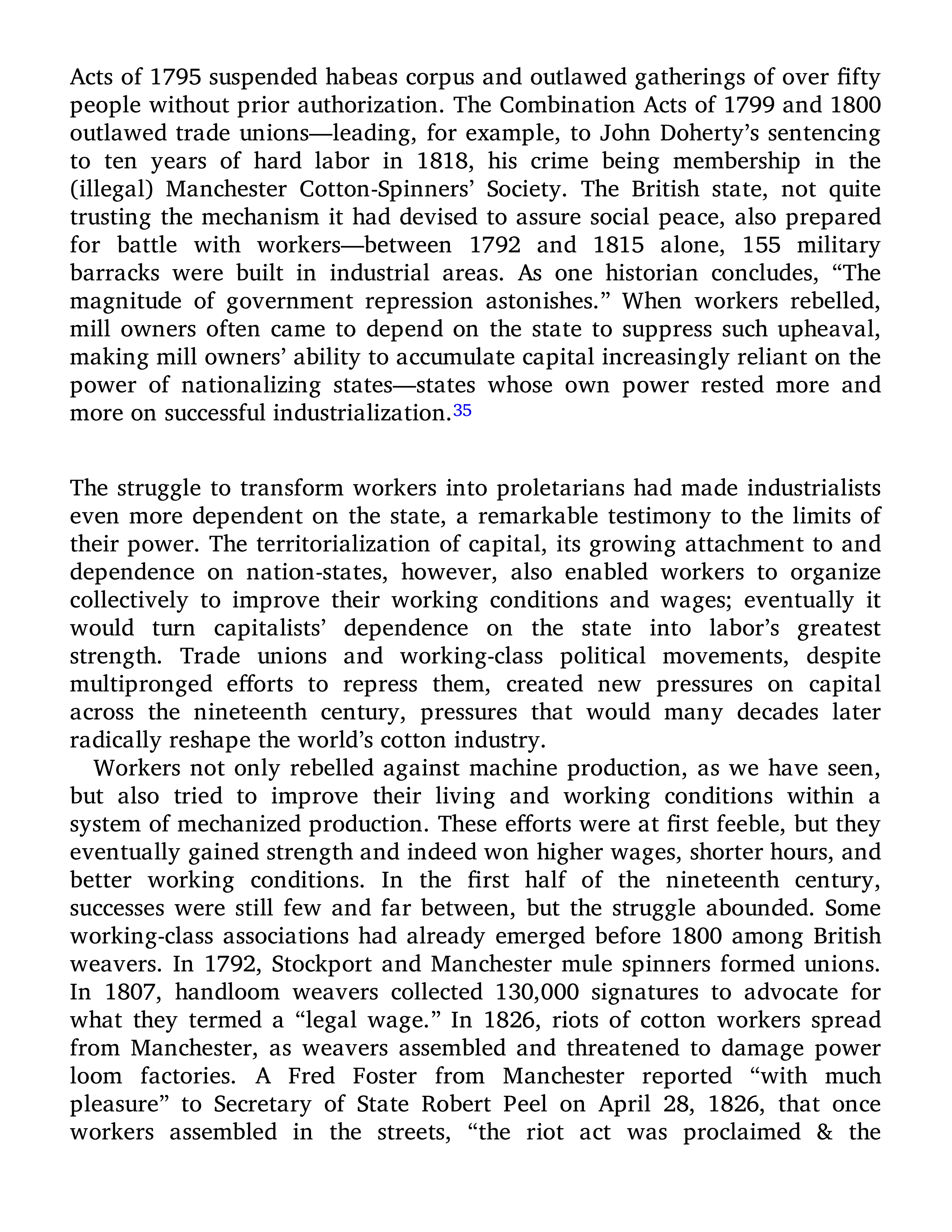 Sven Beckert Empire of Cotton A Global History Biography — page 214