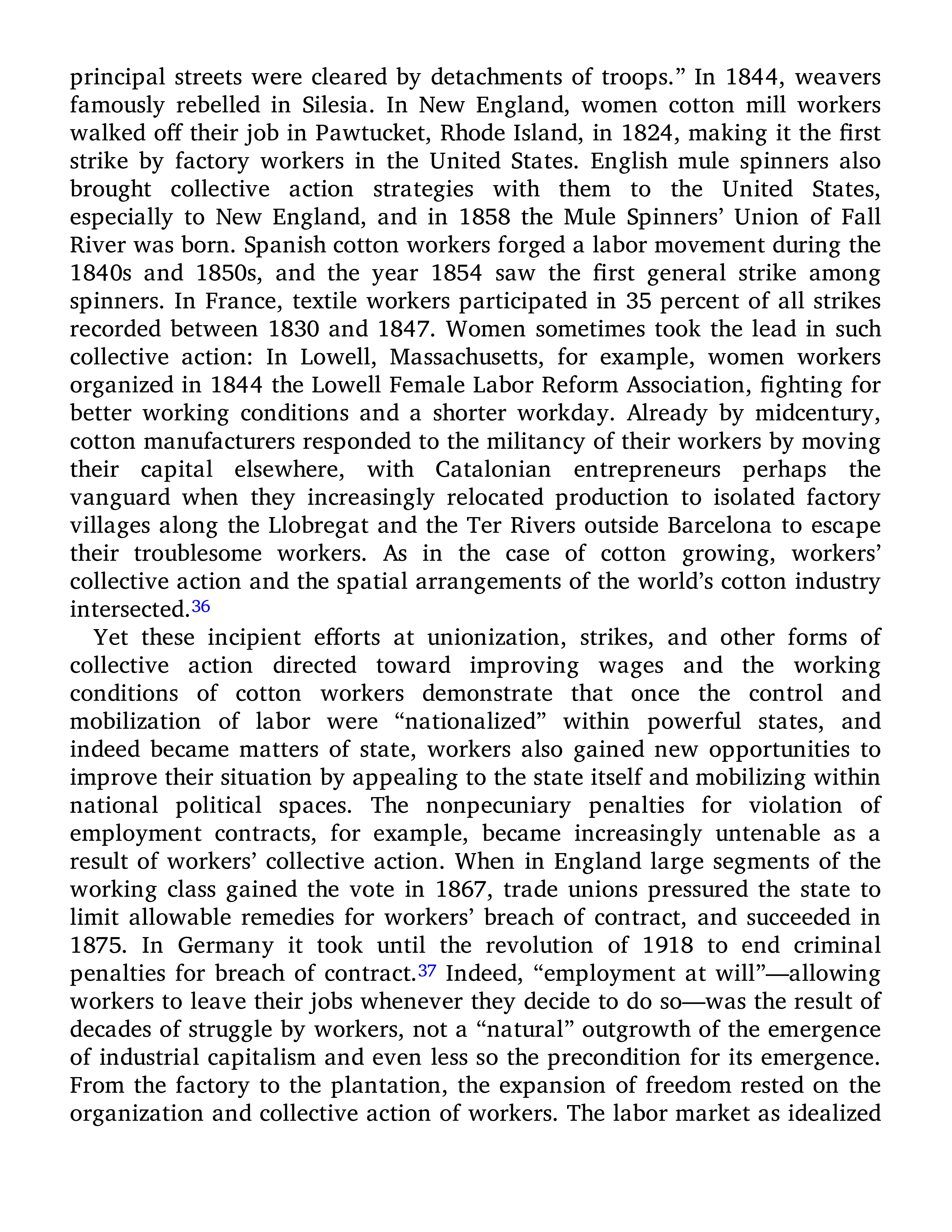 Sven Beckert Empire of Cotton A Global History Biography — page 215