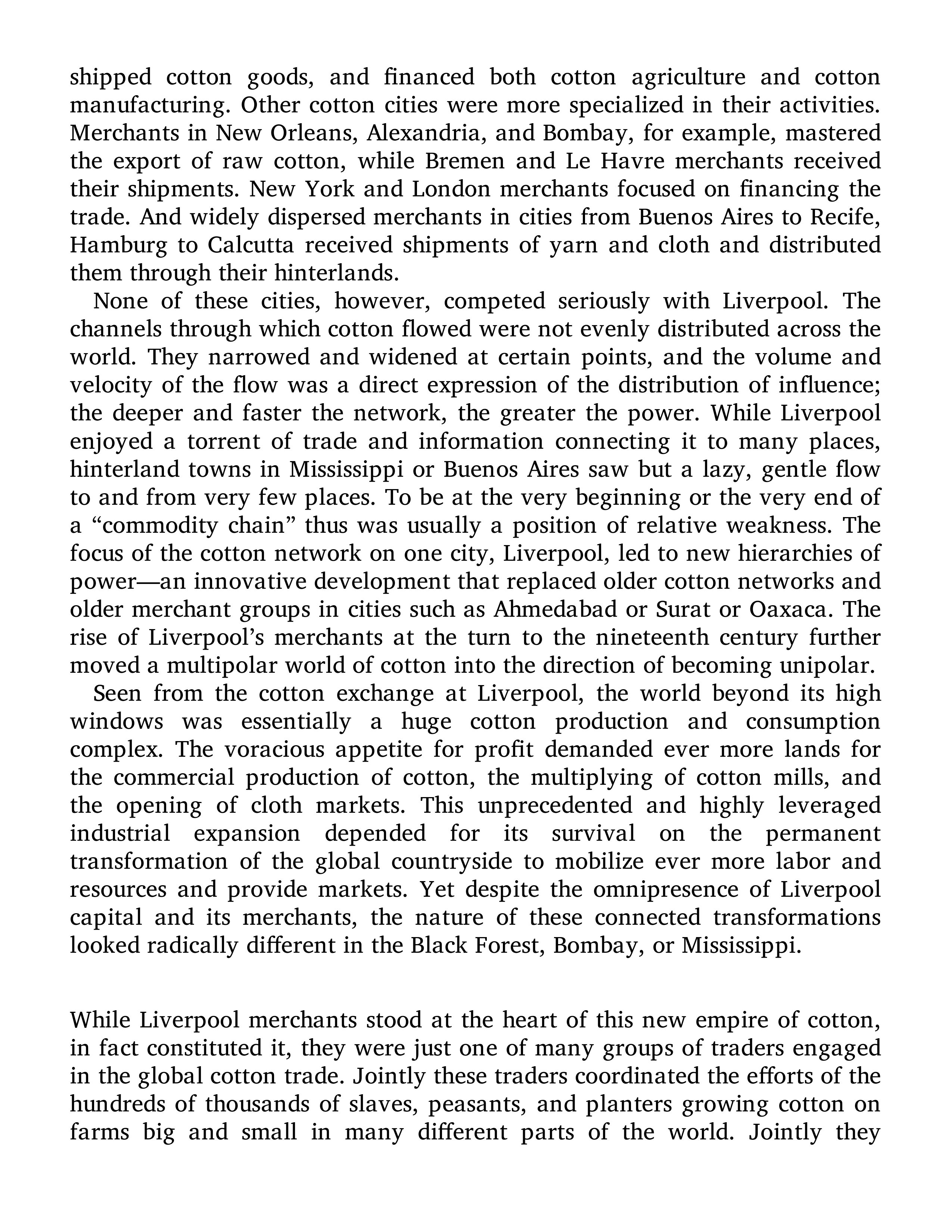 Sven Beckert Empire of Cotton A Global History Biography — page 221