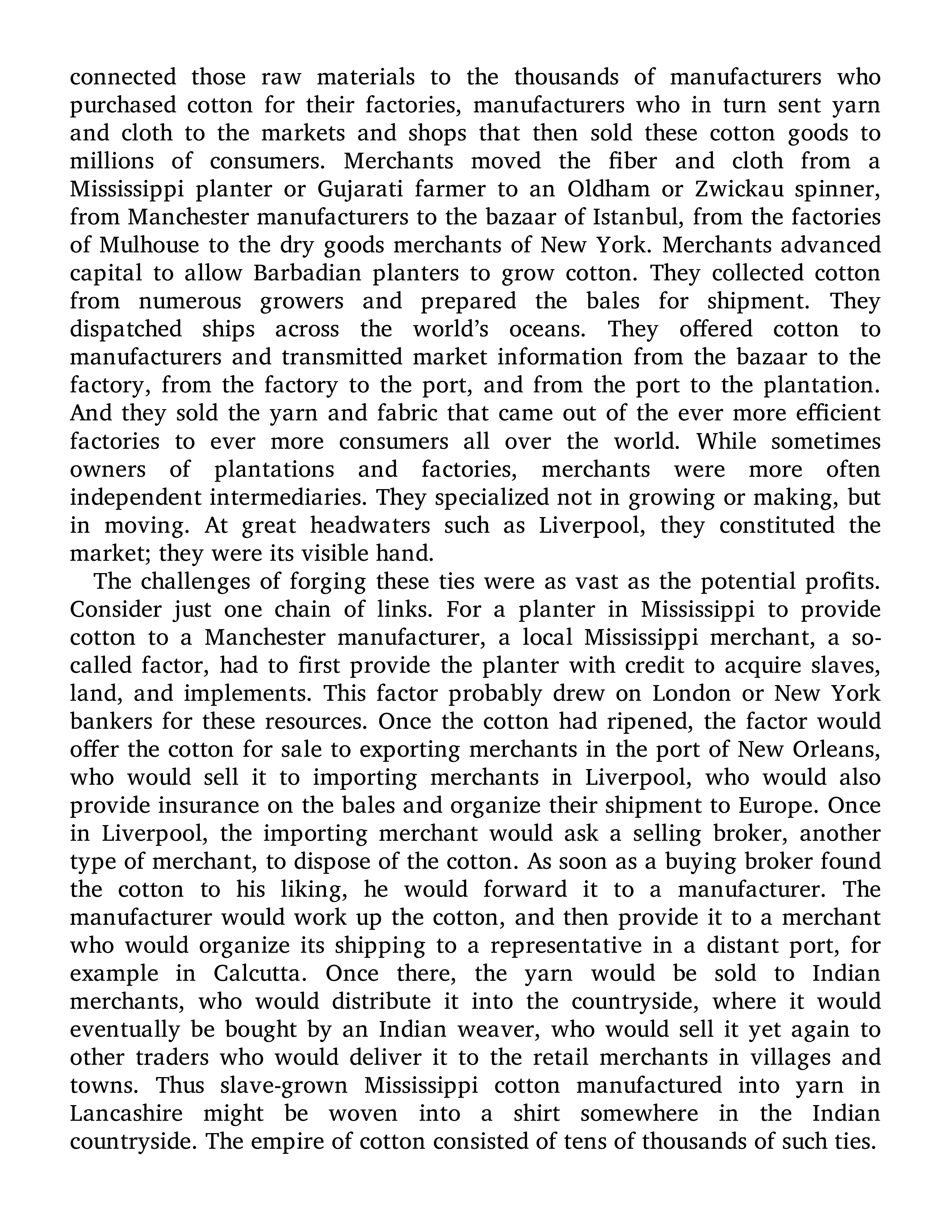 Sven Beckert Empire of Cotton A Global History Biography — page 222