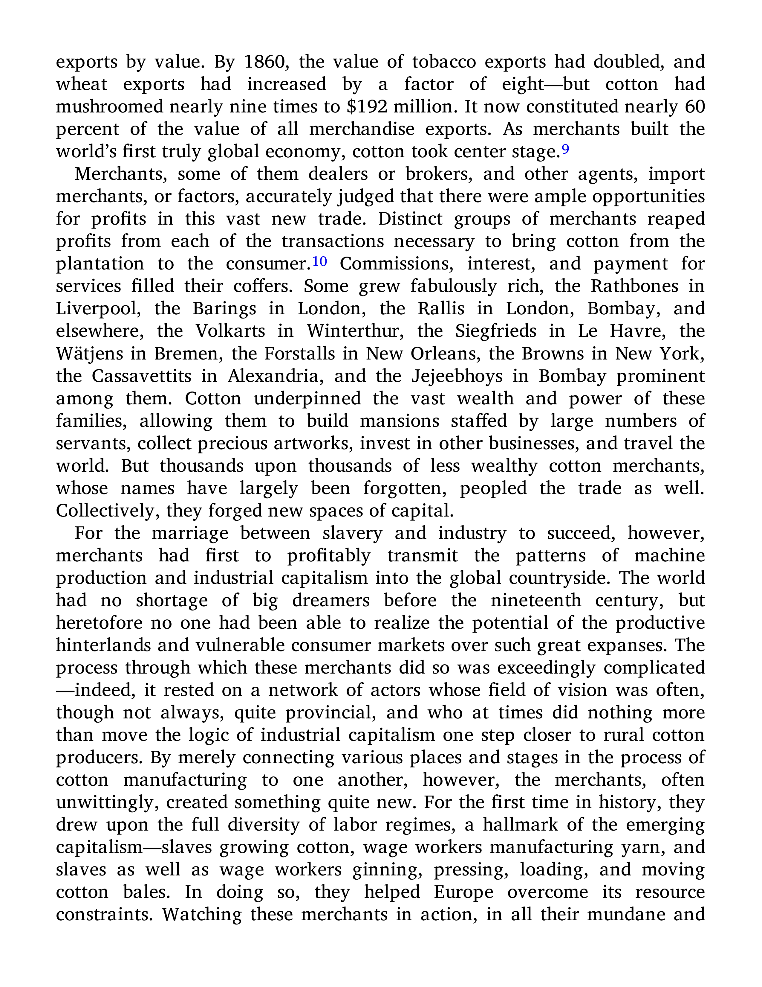 Sven Beckert Empire of Cotton A Global History Biography — page 224