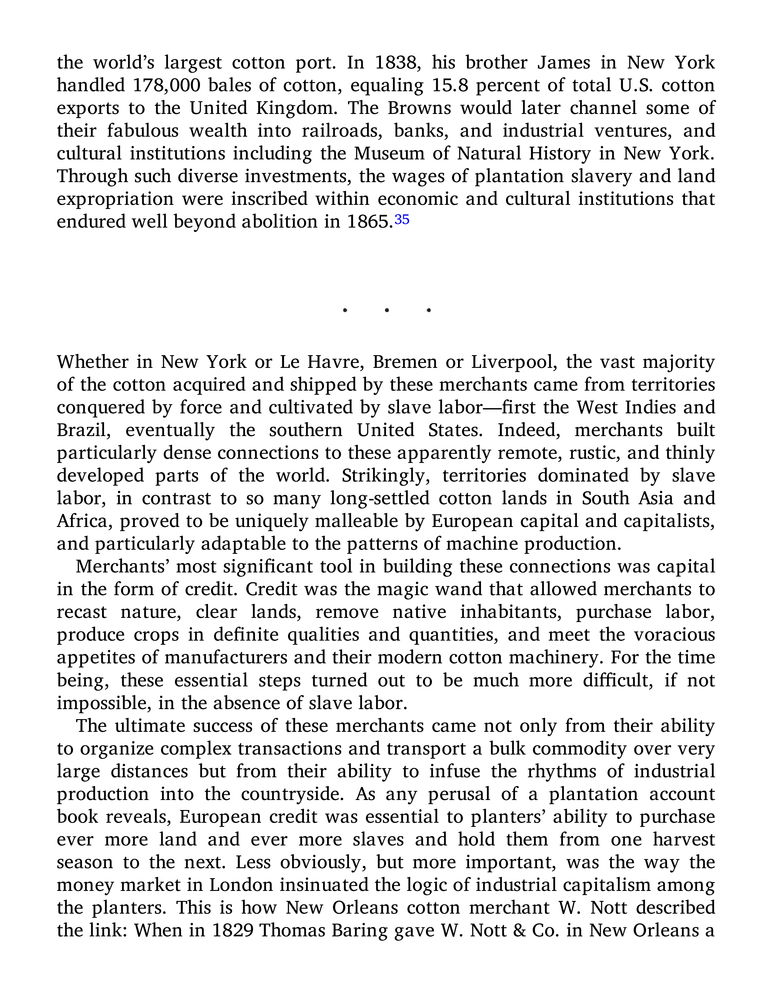 Sven Beckert Empire of Cotton A Global History Biography — page 237