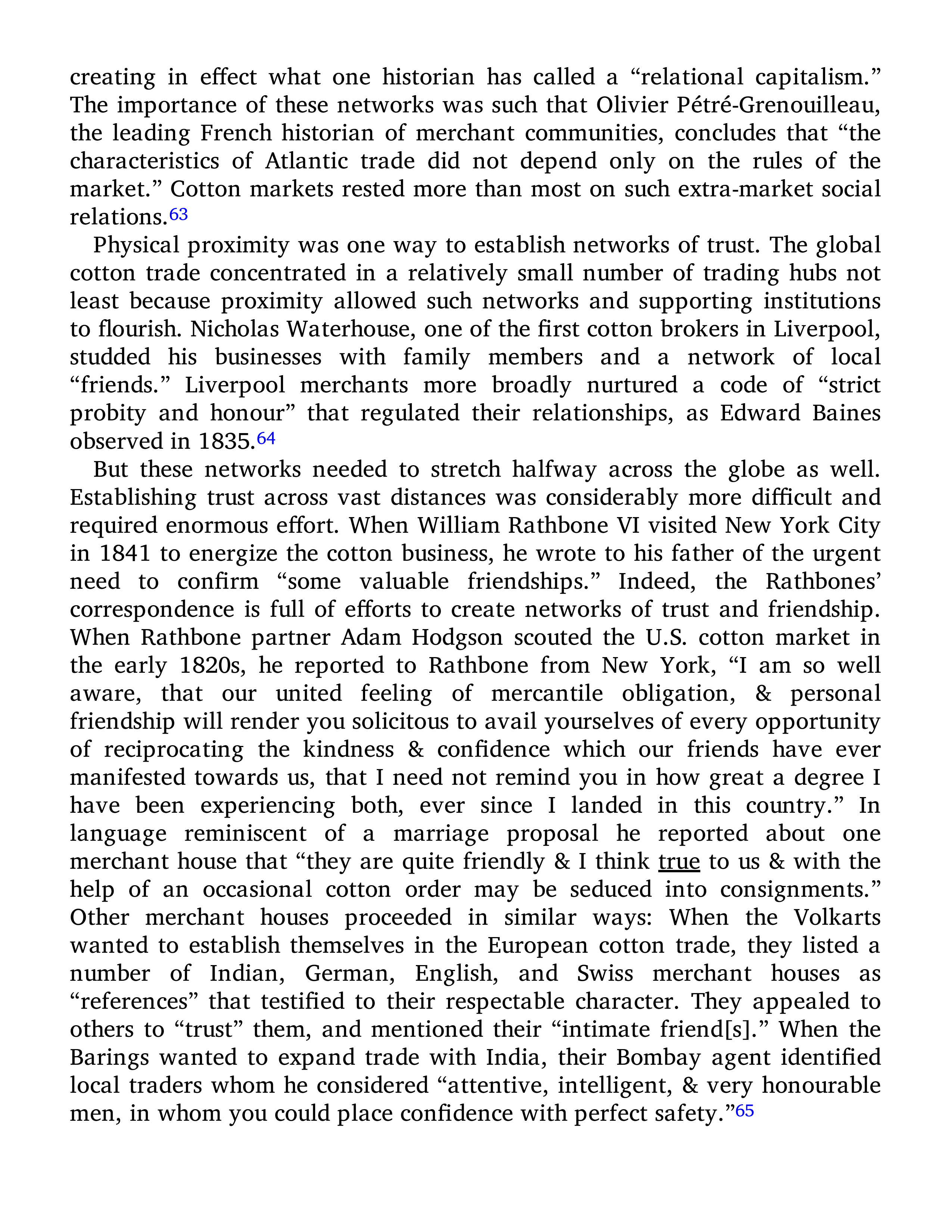 Sven Beckert Empire of Cotton A Global History Biography — page 249