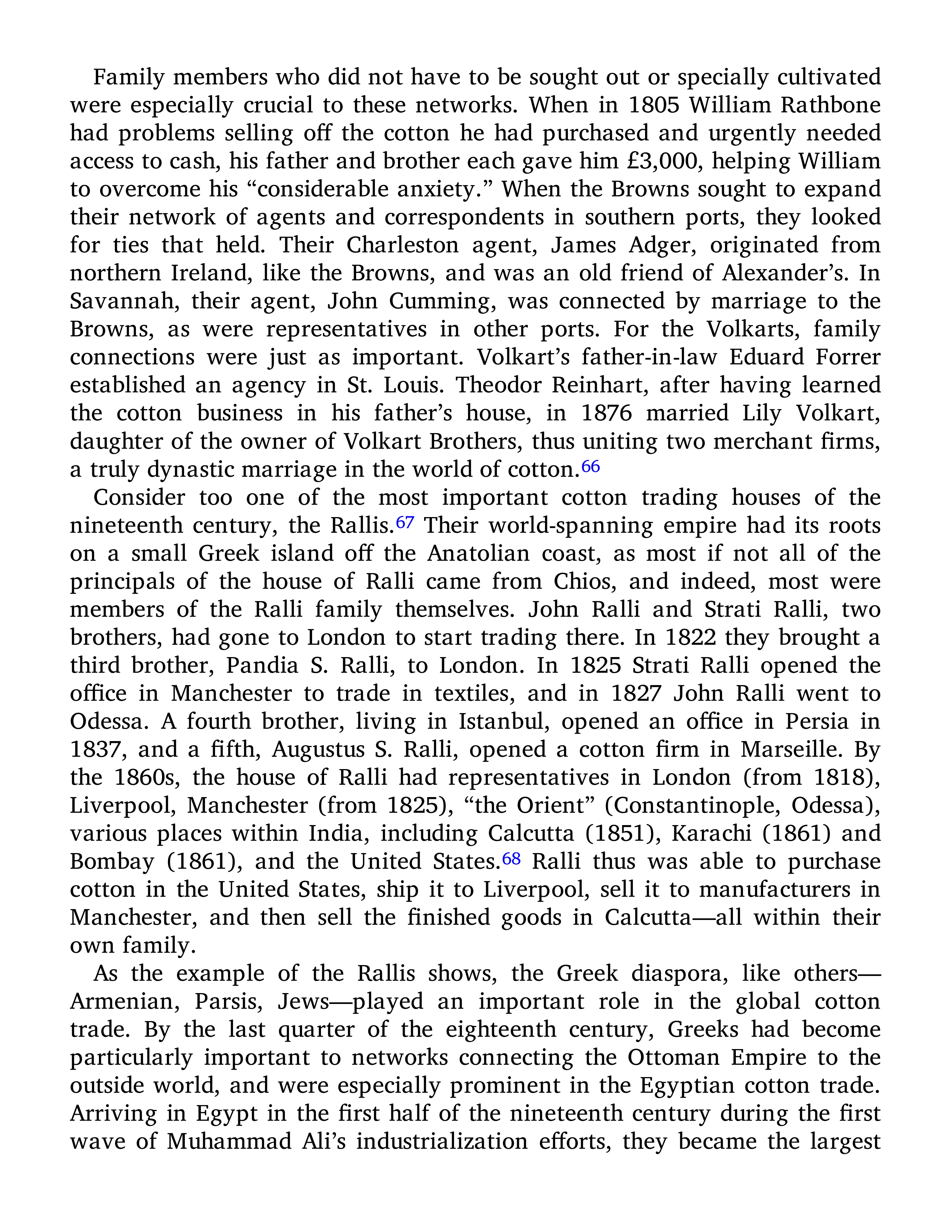 Sven Beckert Empire of Cotton A Global History Biography — page 250