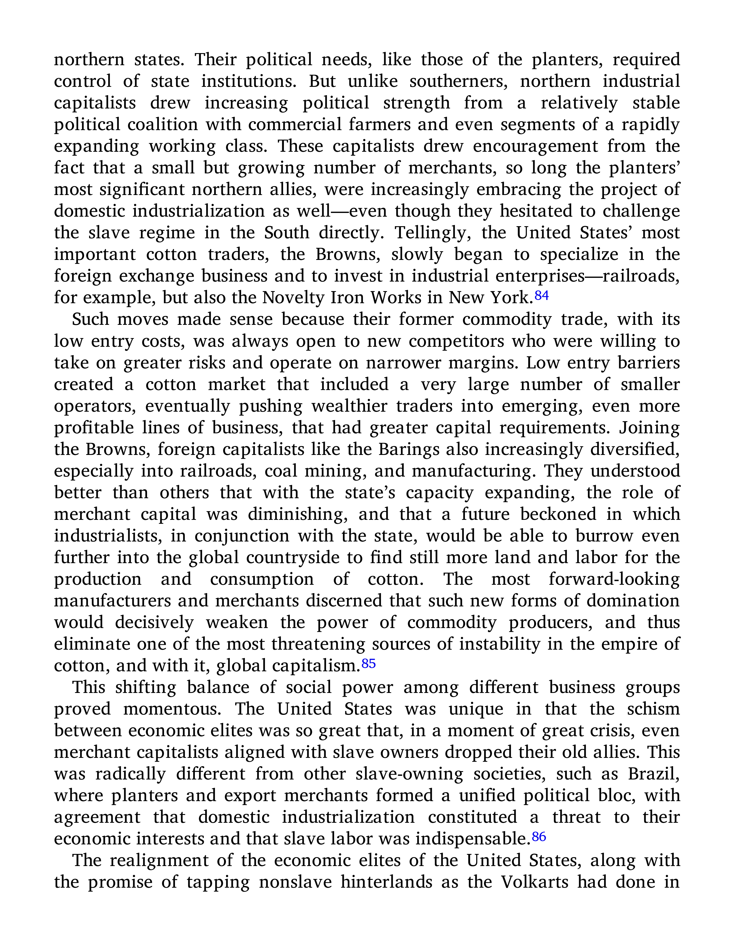Sven Beckert Empire of Cotton A Global History Biography — page 258
