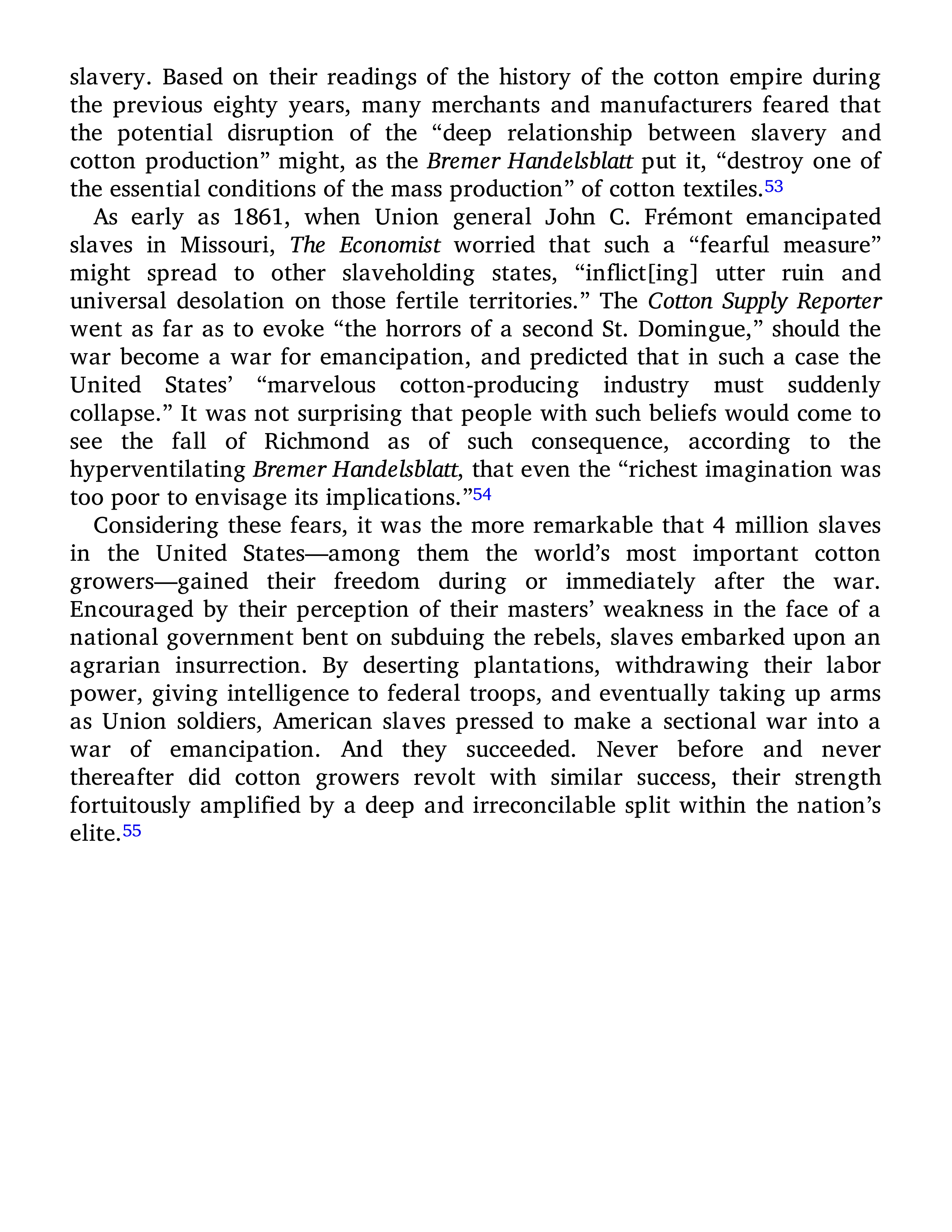 Sven Beckert Empire of Cotton A Global History Biography — page 284