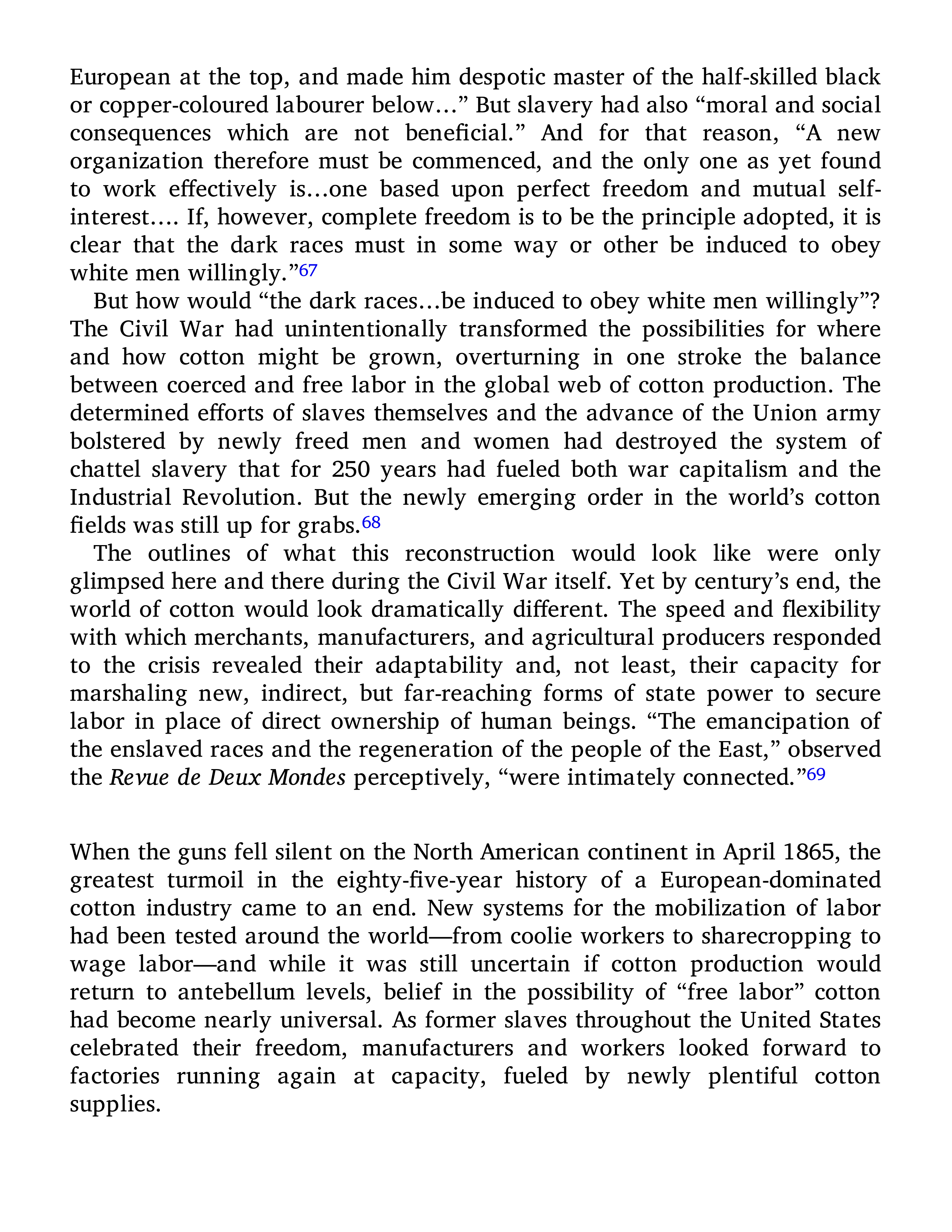 Sven Beckert Empire of Cotton A Global History Biography — page 290