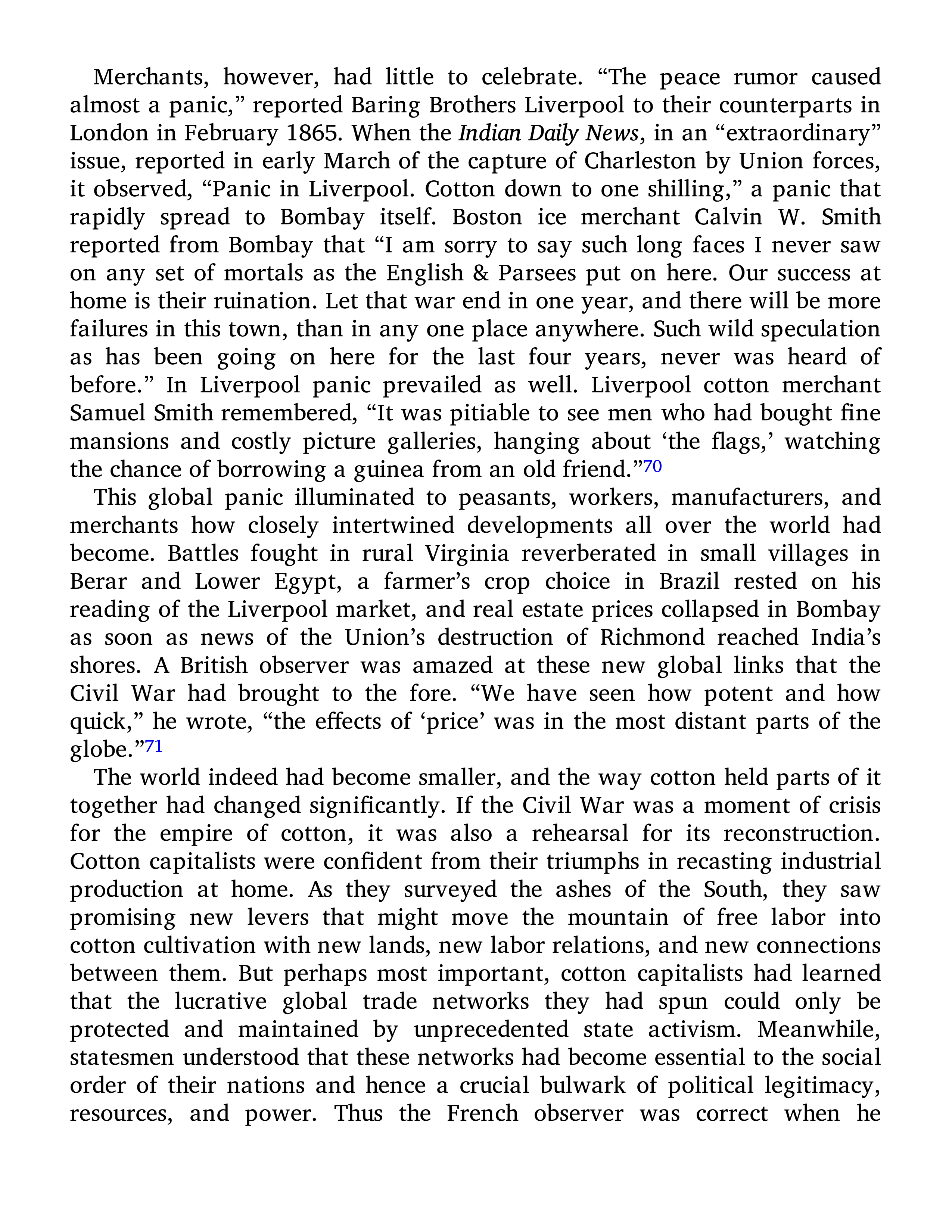 Sven Beckert Empire of Cotton A Global History Biography — page 291