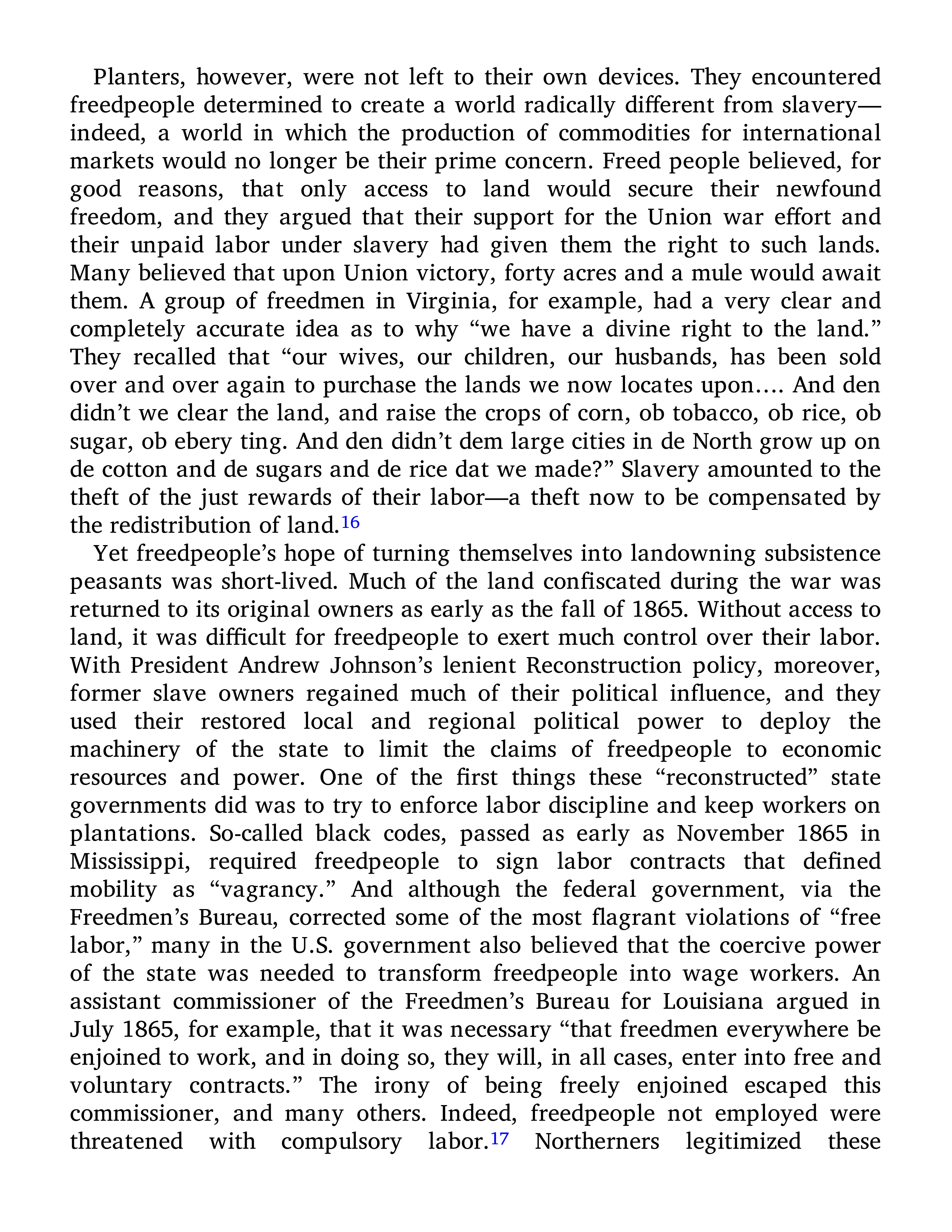 Sven Beckert Empire of Cotton A Global History Biography — page 301
