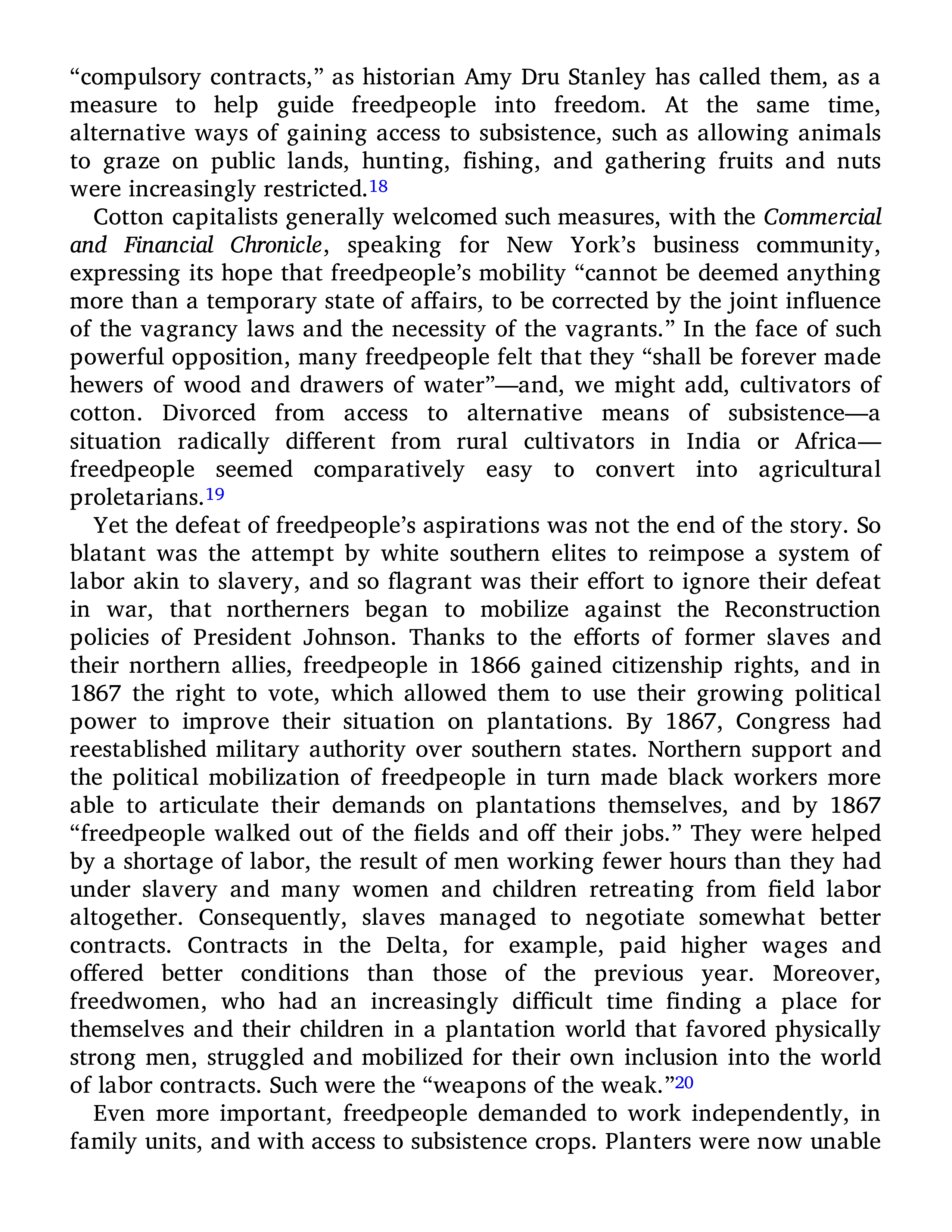 Sven Beckert Empire of Cotton A Global History Biography — page 302