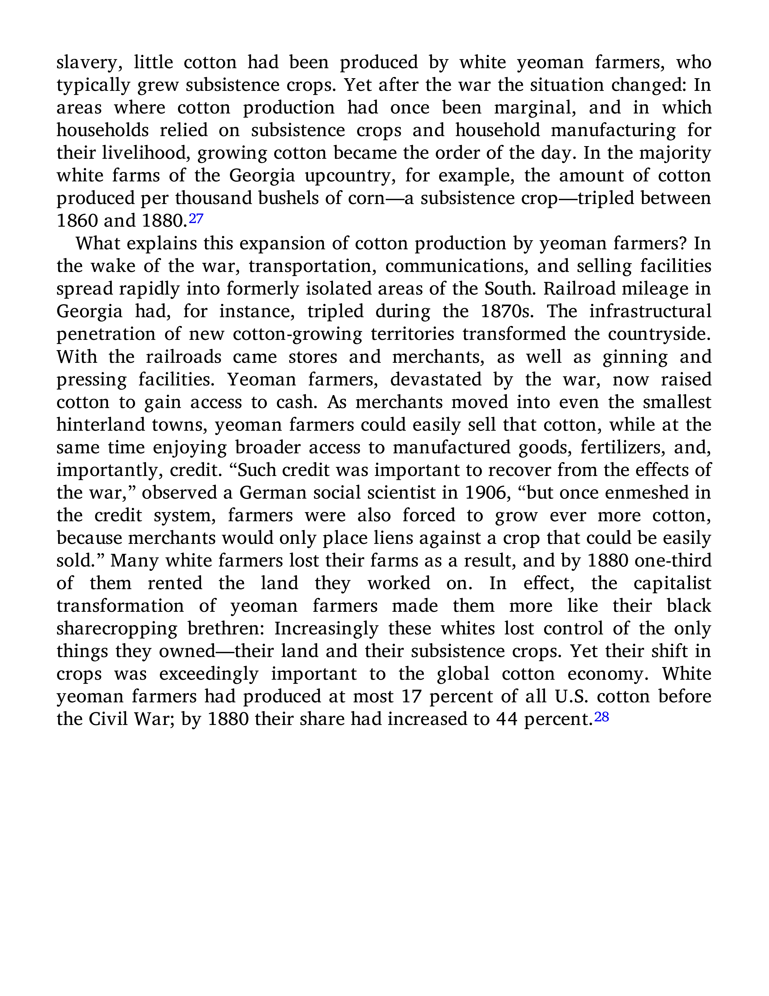 Sven Beckert Empire of Cotton A Global History Biography — page 307