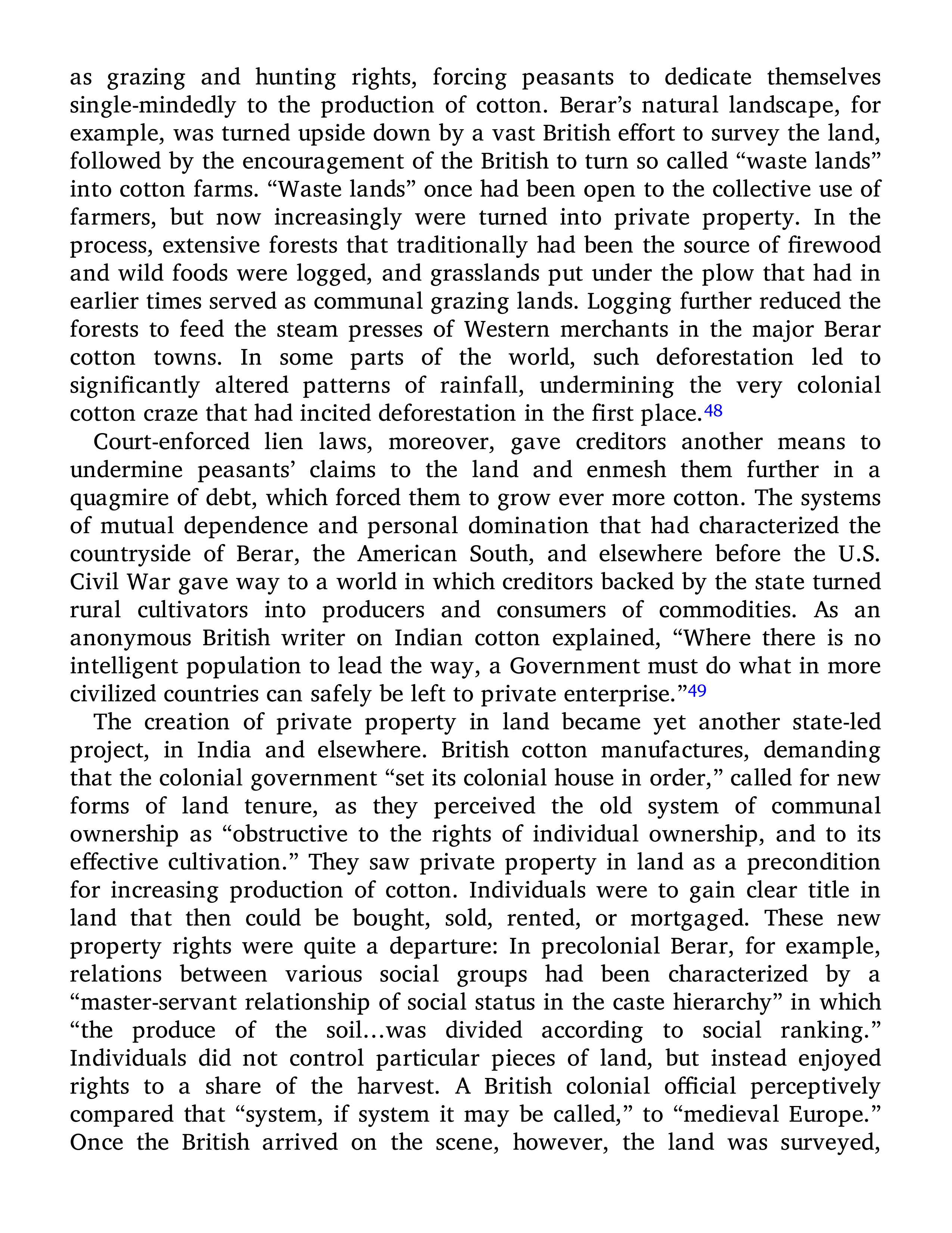 Sven Beckert Empire of Cotton A Global History Biography — page 318