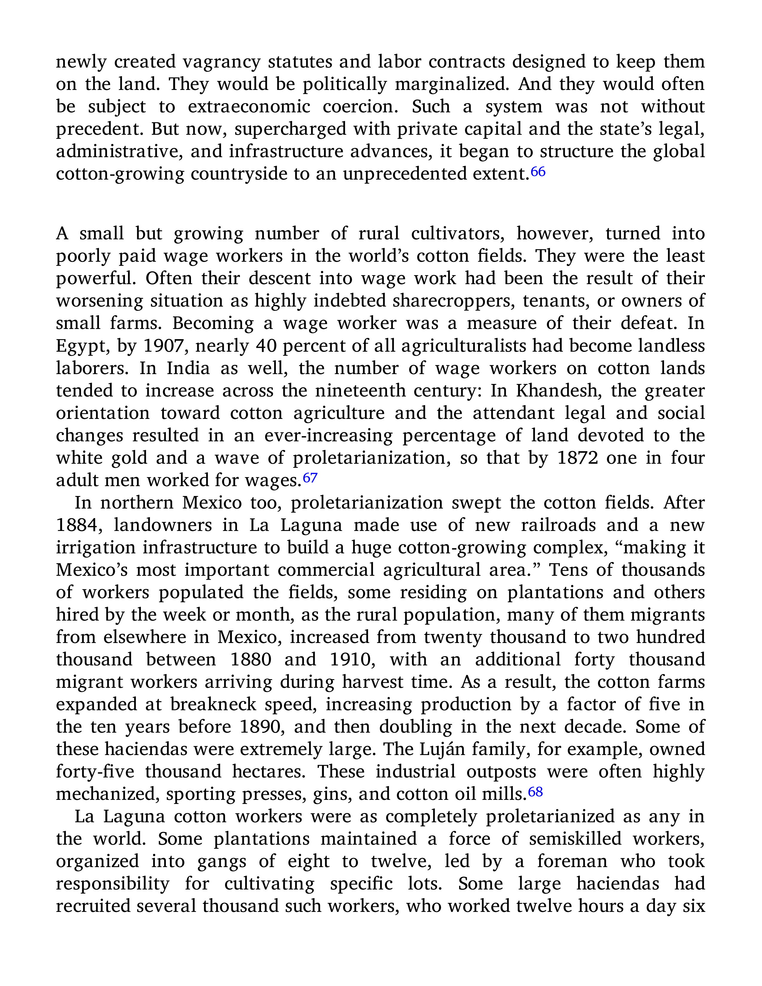 Sven Beckert Empire of Cotton A Global History Biography — page 325