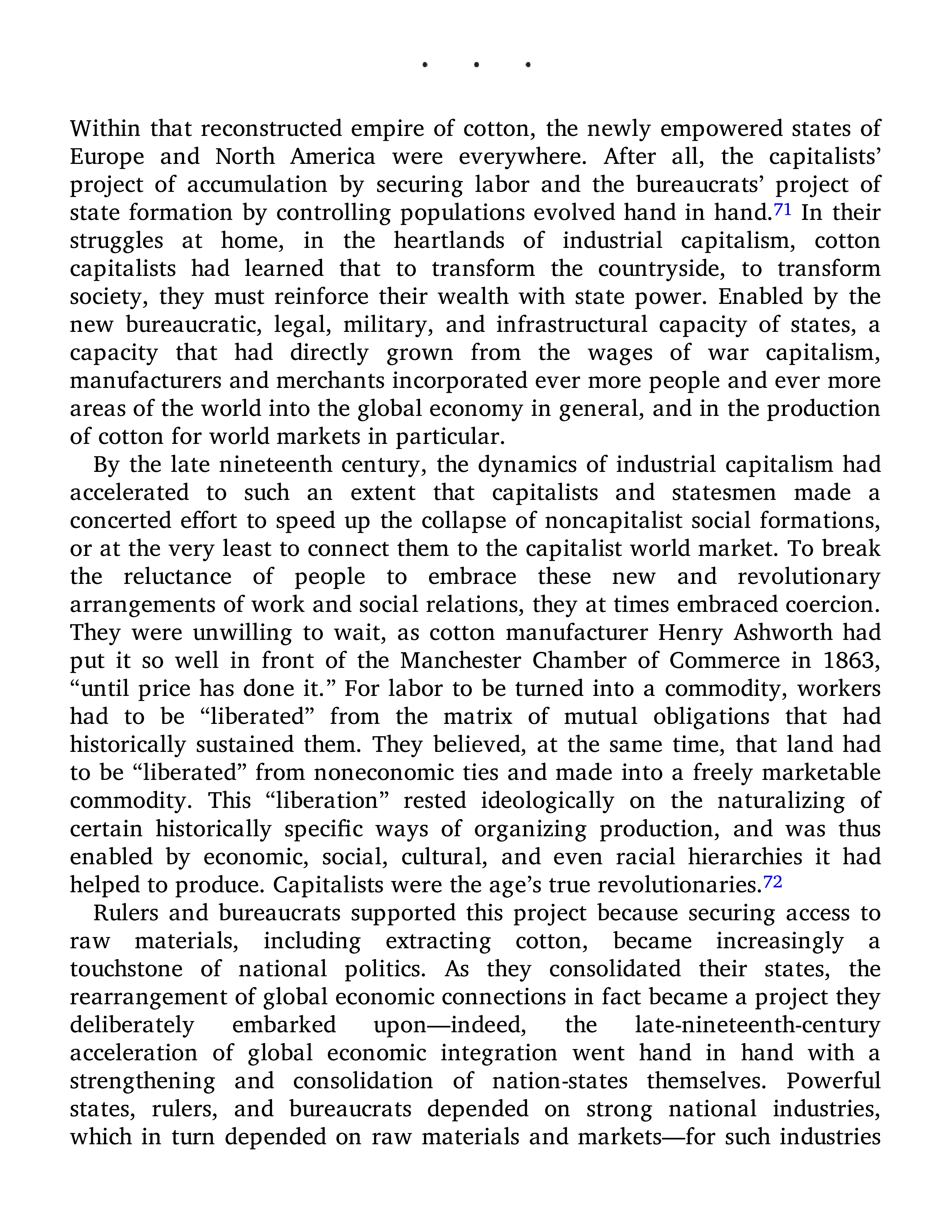 Sven Beckert Empire of Cotton A Global History Biography — page 327