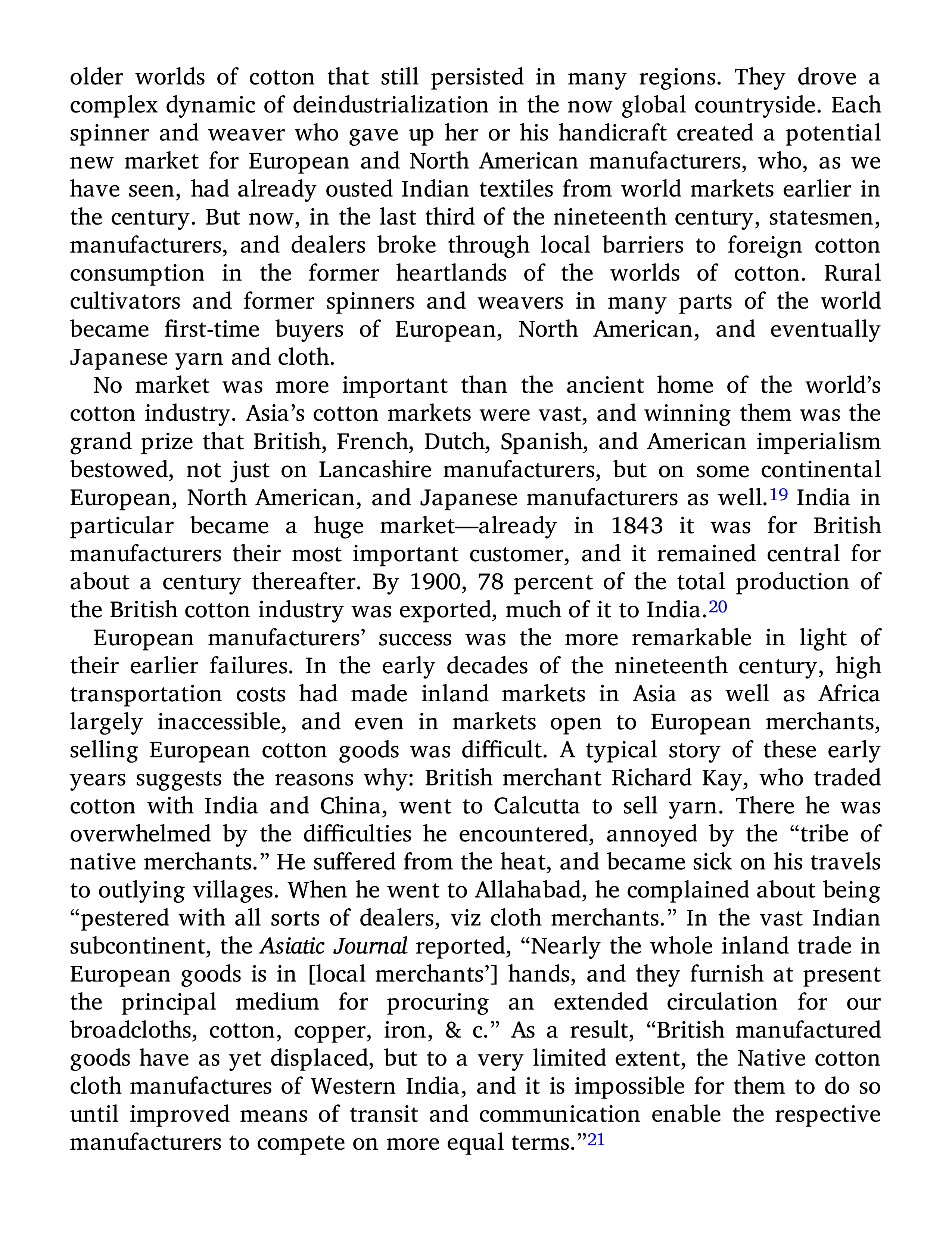 Sven Beckert Empire of Cotton A Global History Biography — page 342