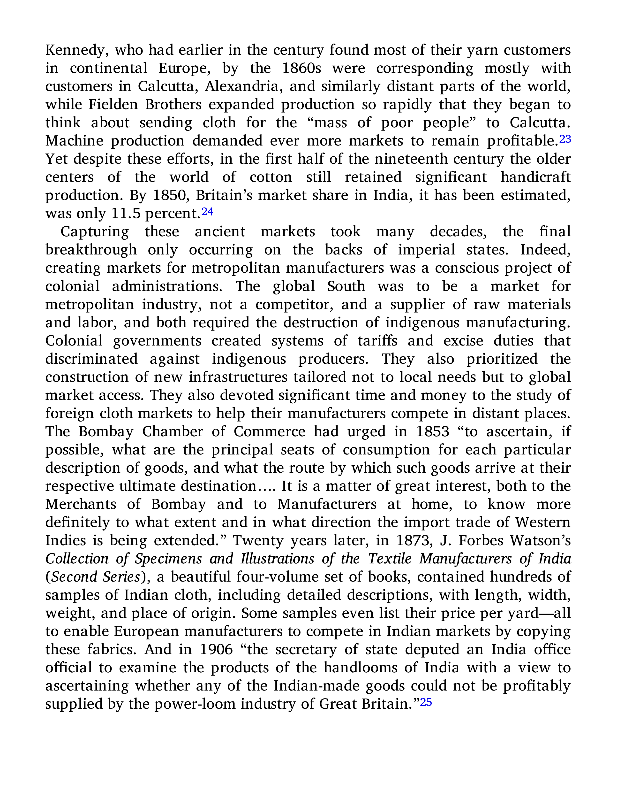Sven Beckert Empire of Cotton A Global History Biography — page 344