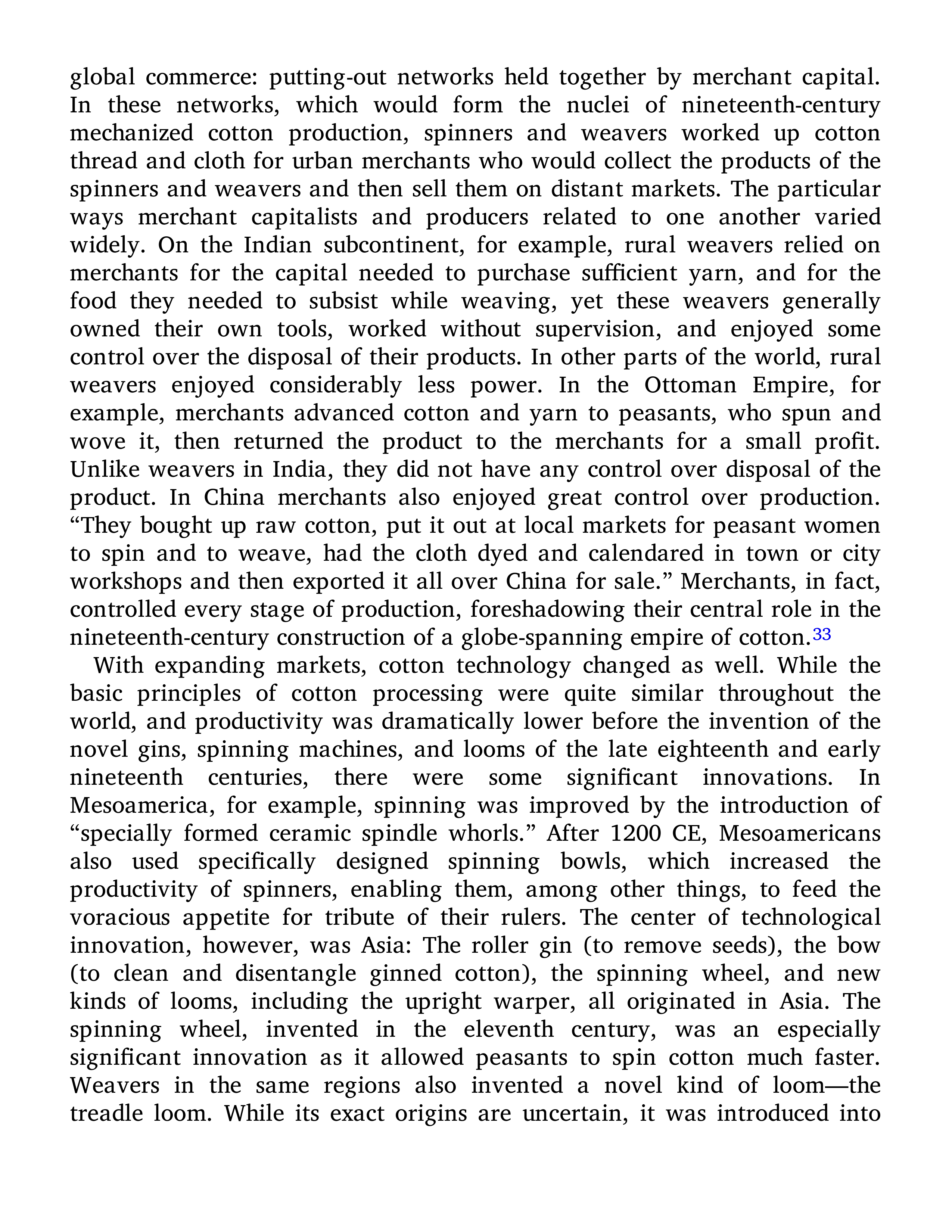 Sven Beckert Empire of Cotton A Global History Biography — page 35