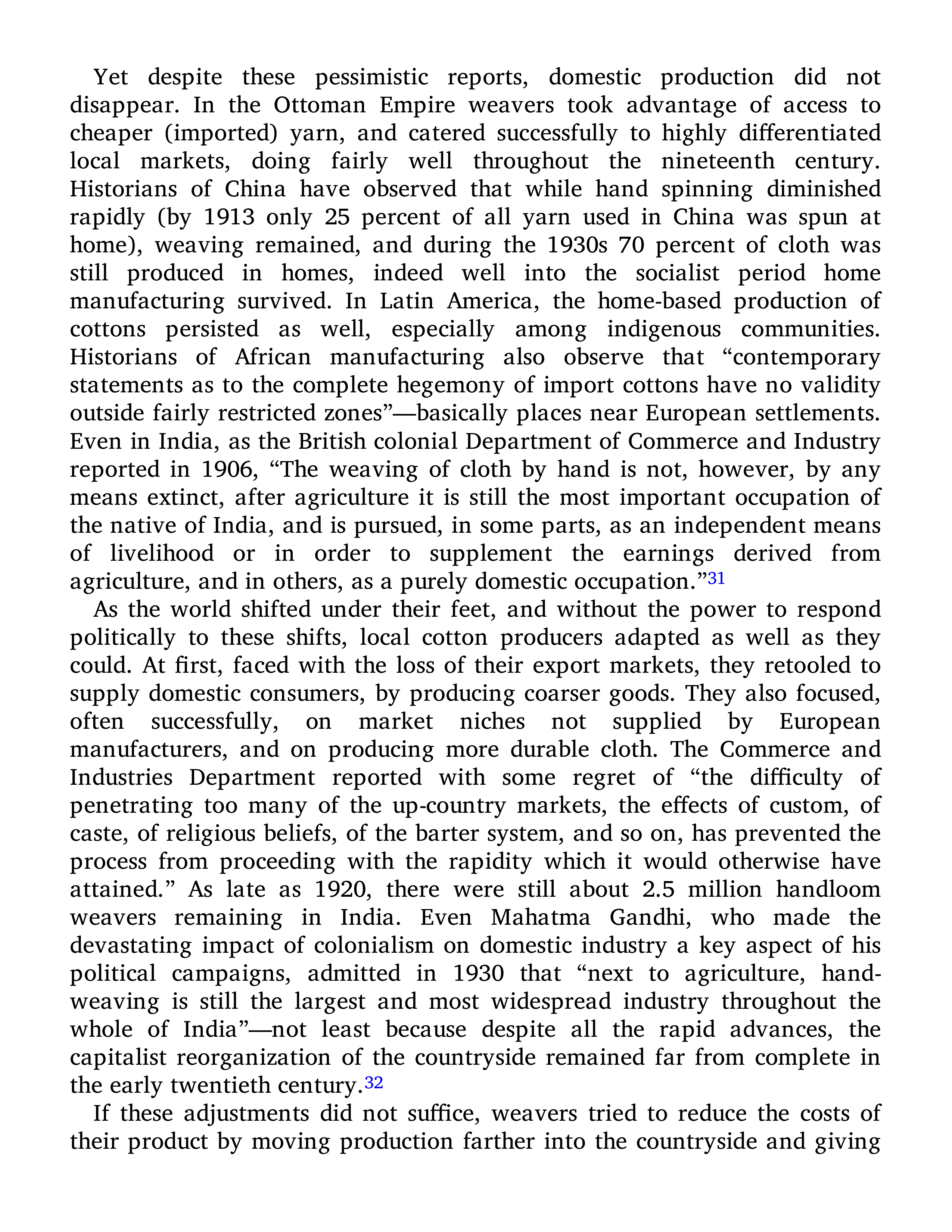 Sven Beckert Empire of Cotton A Global History Biography — page 350