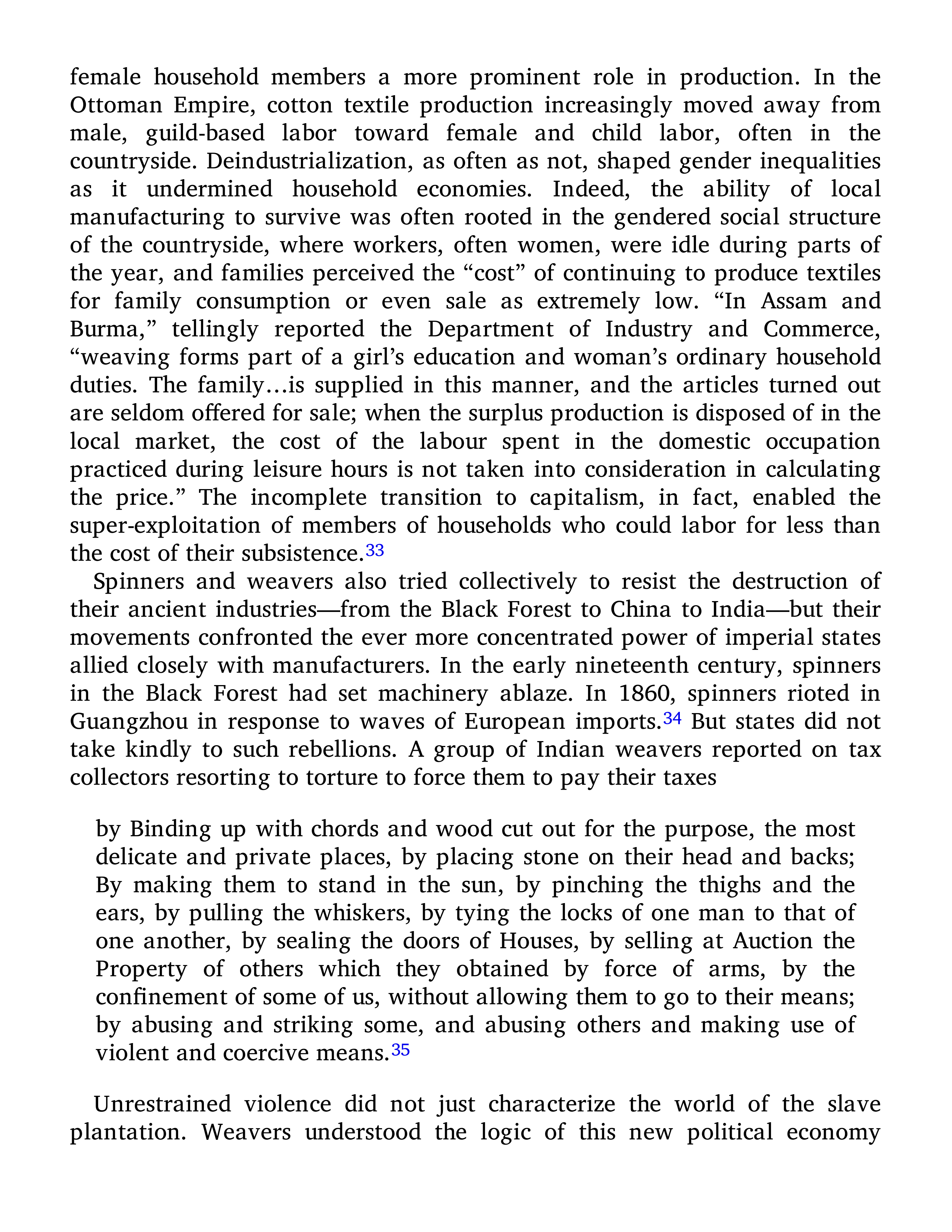 Sven Beckert Empire of Cotton A Global History Biography — page 351
