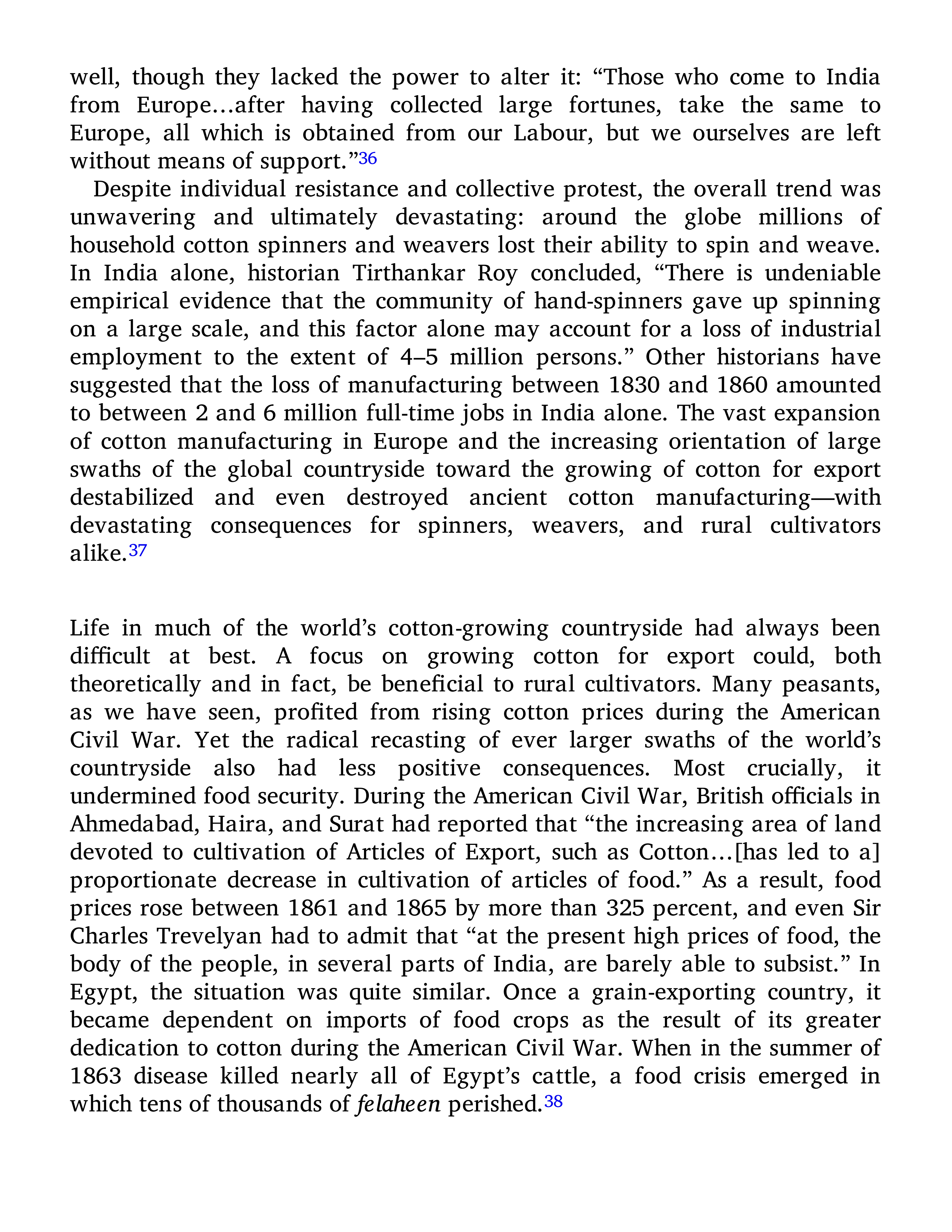 Sven Beckert Empire of Cotton A Global History Biography — page 352