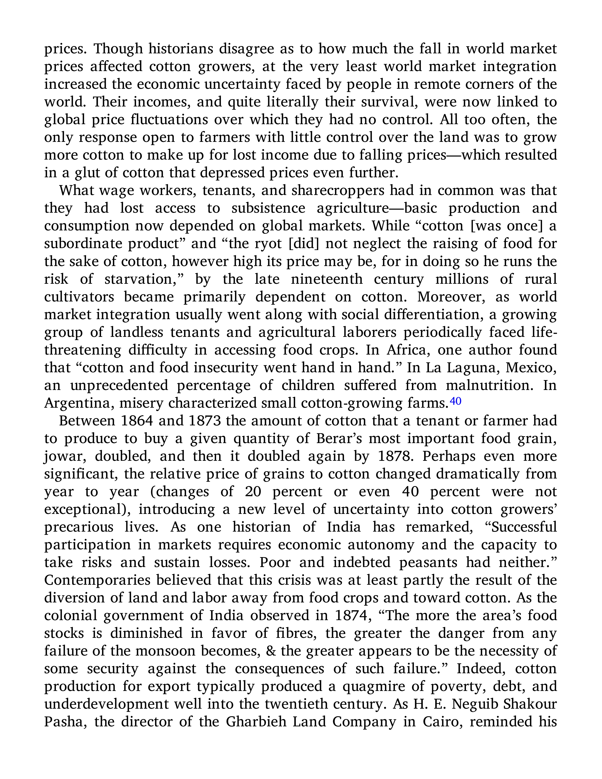 Sven Beckert Empire of Cotton A Global History Biography — page 354