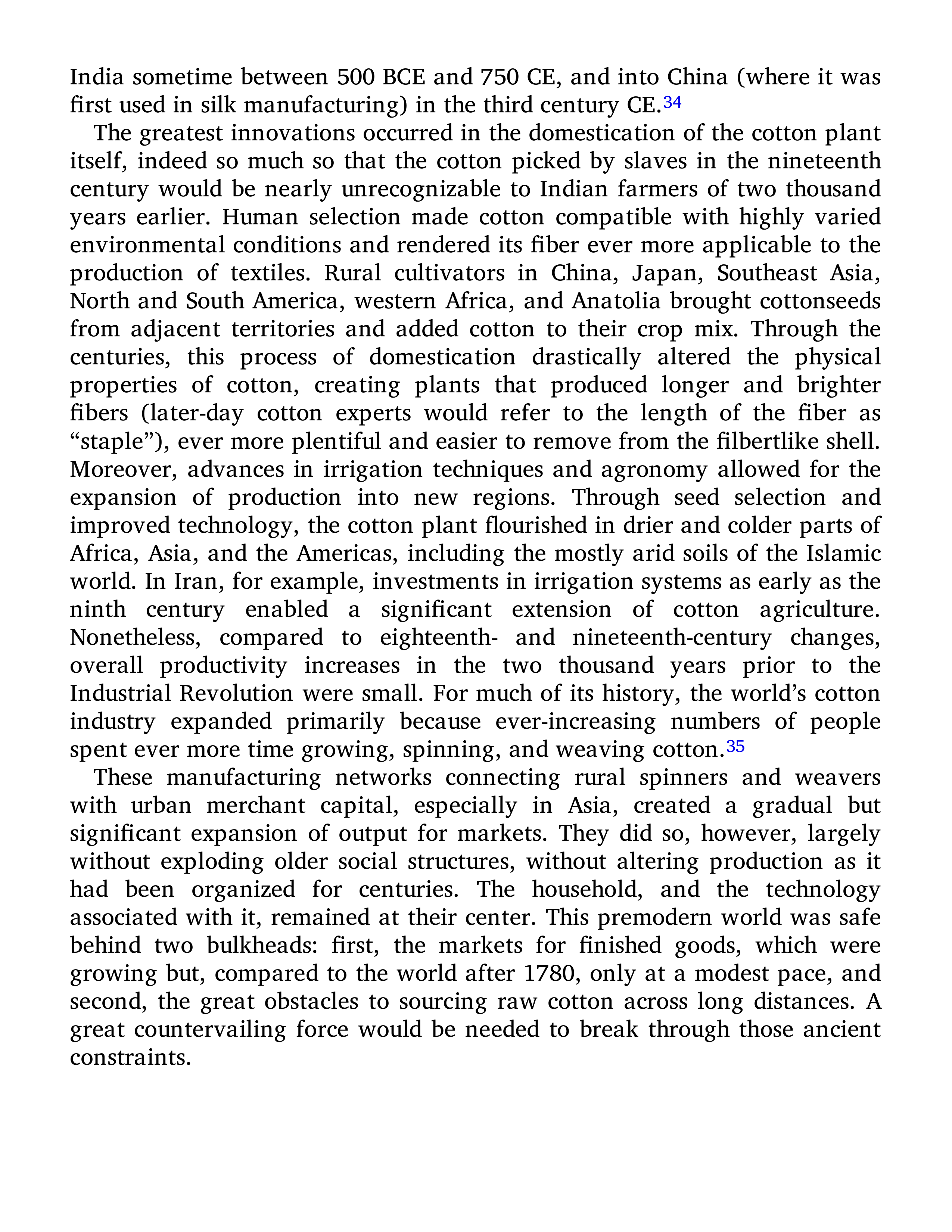 Sven Beckert Empire of Cotton A Global History Biography — page 36
