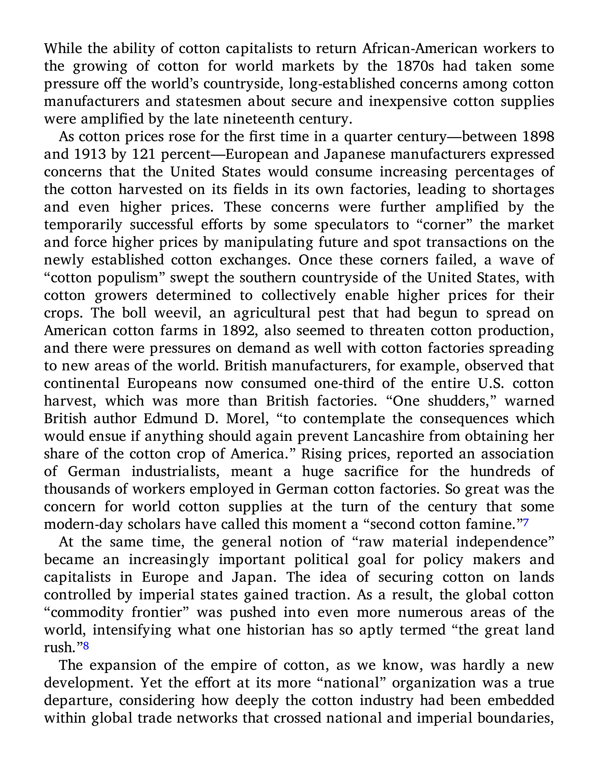 Sven Beckert Empire of Cotton A Global History Biography — page 364