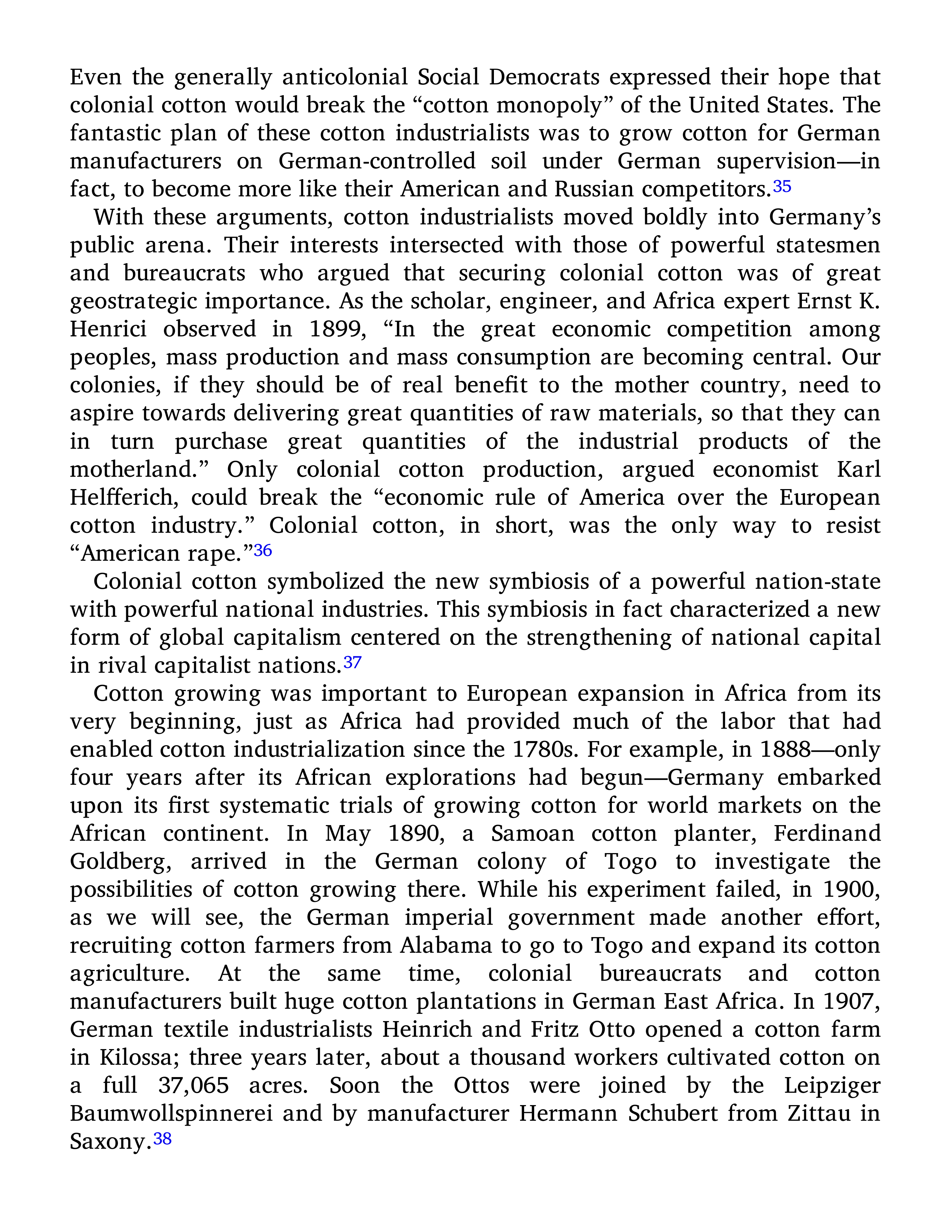Sven Beckert Empire of Cotton A Global History Biography — page 376