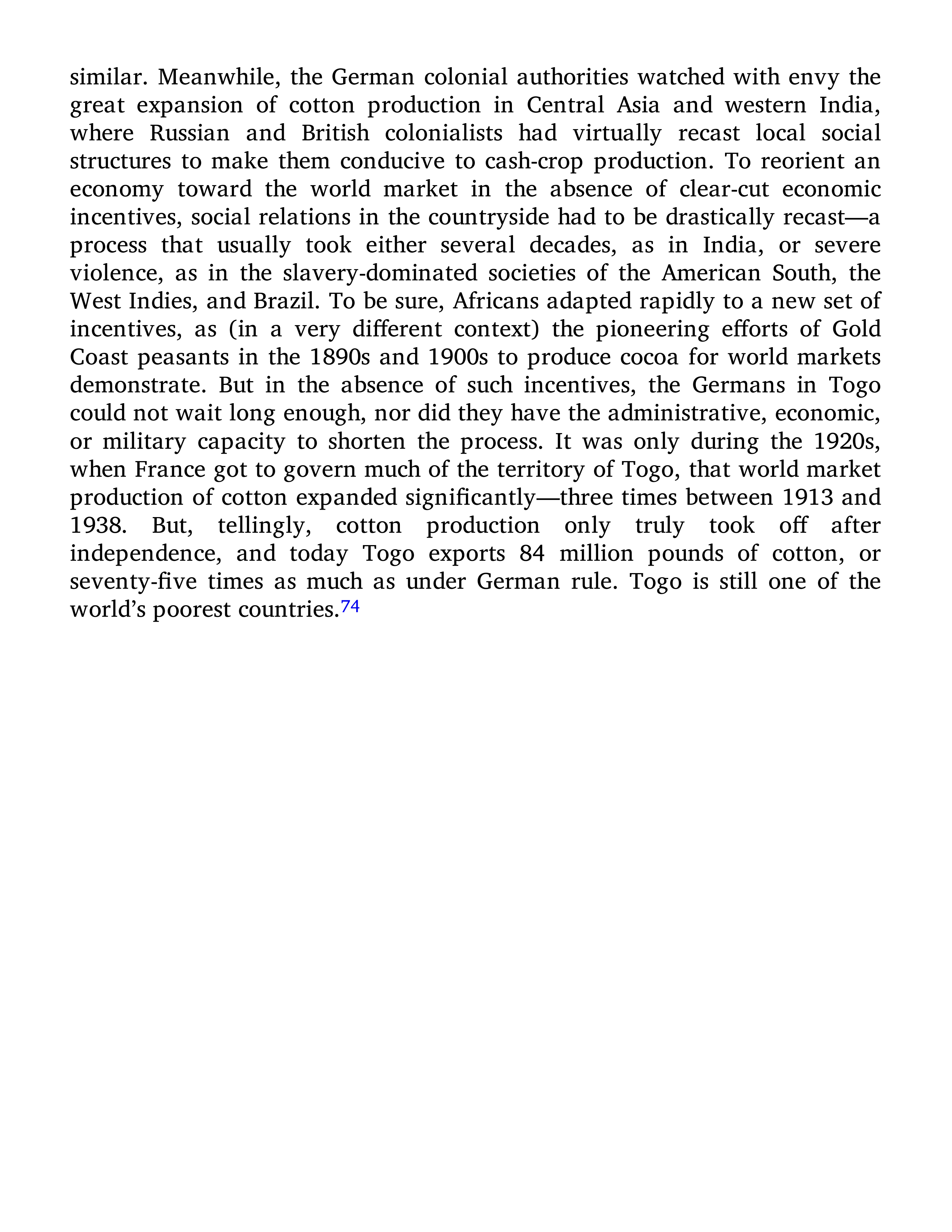 Sven Beckert Empire of Cotton A Global History Biography — page 393
