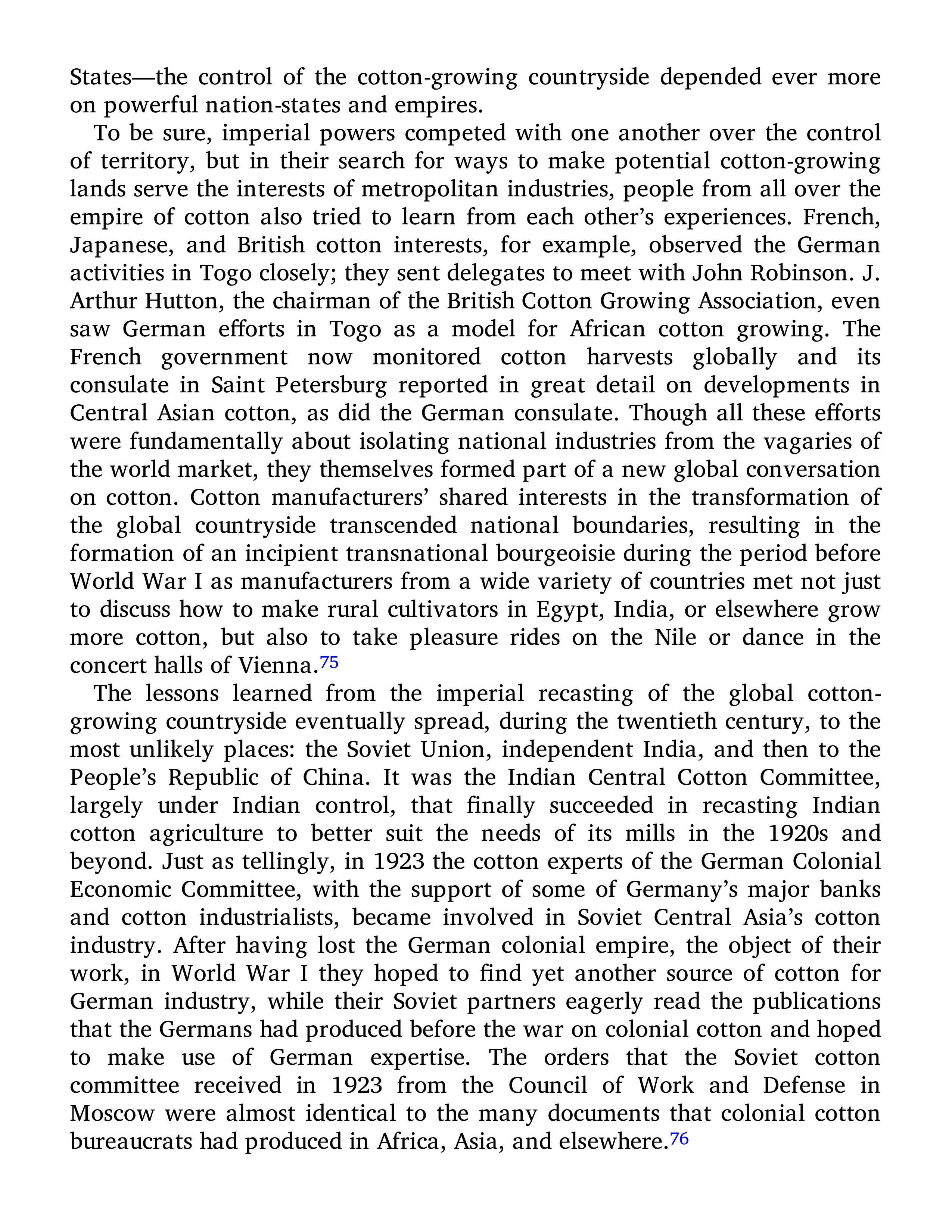 Sven Beckert Empire of Cotton A Global History Biography — page 395