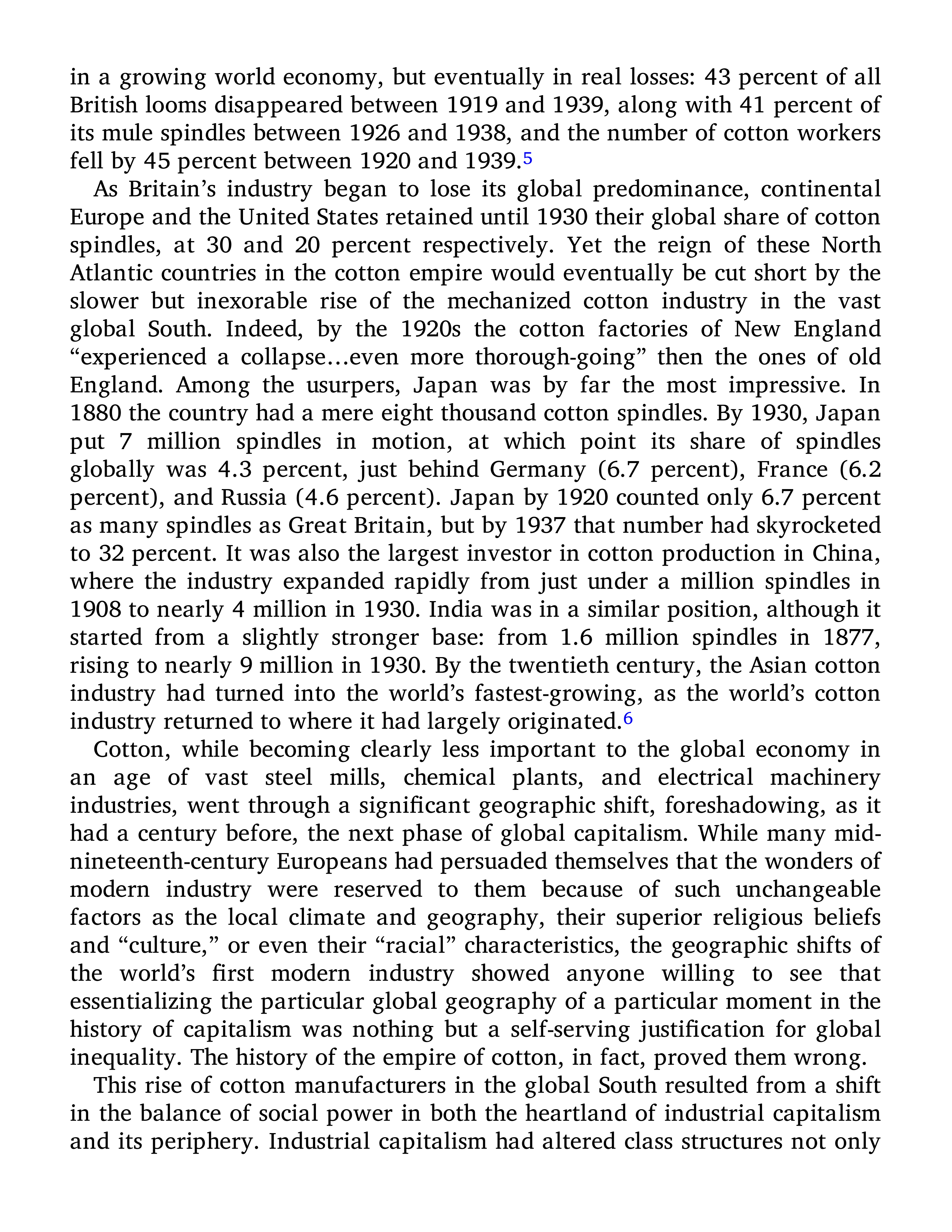 Sven Beckert Empire of Cotton A Global History Biography — page 401