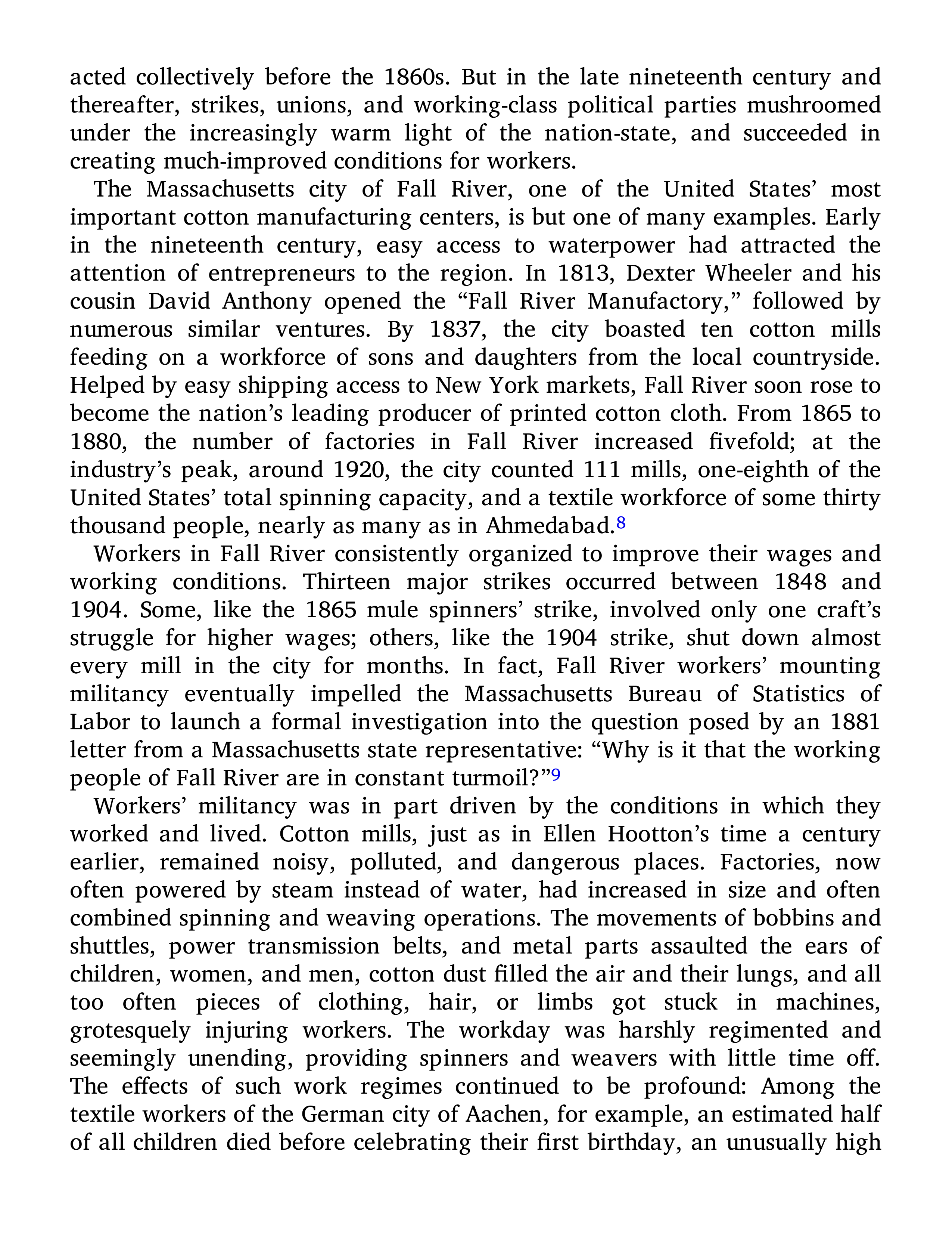 Sven Beckert Empire of Cotton A Global History Biography — page 403