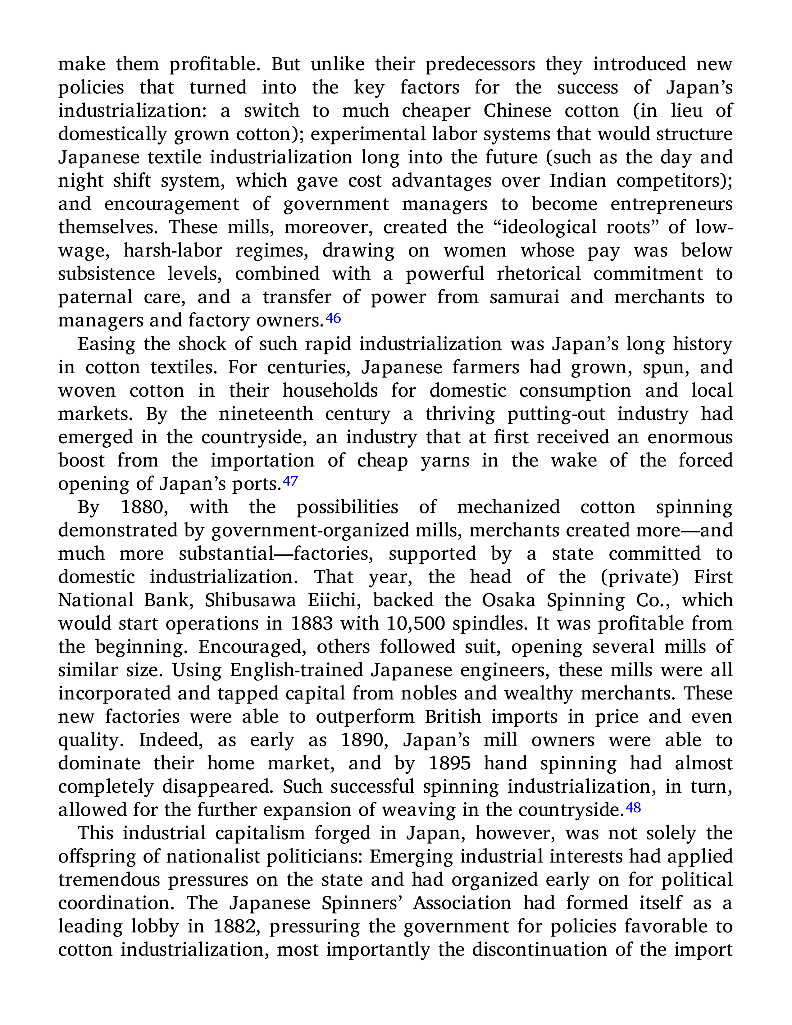 Sven Beckert Empire of Cotton A Global History Biography — page 422