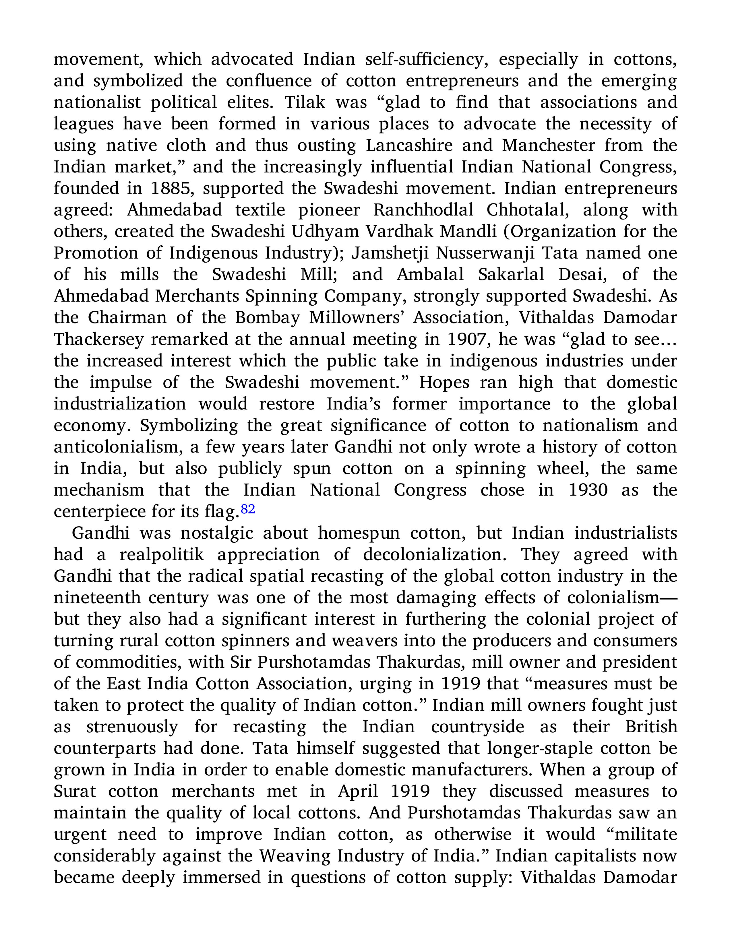 Sven Beckert Empire of Cotton A Global History Biography — page 440